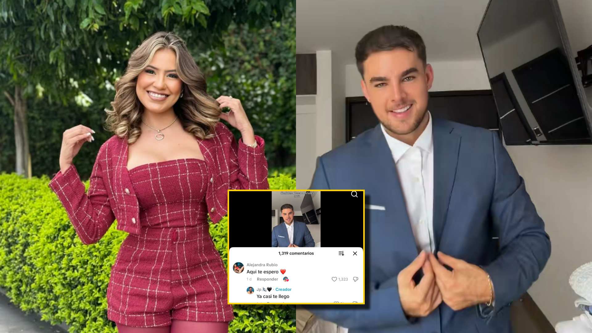 Alejandra Rubio causa revuelo en redes tras comentar video de piloto colombiano que busca novia en Honduras