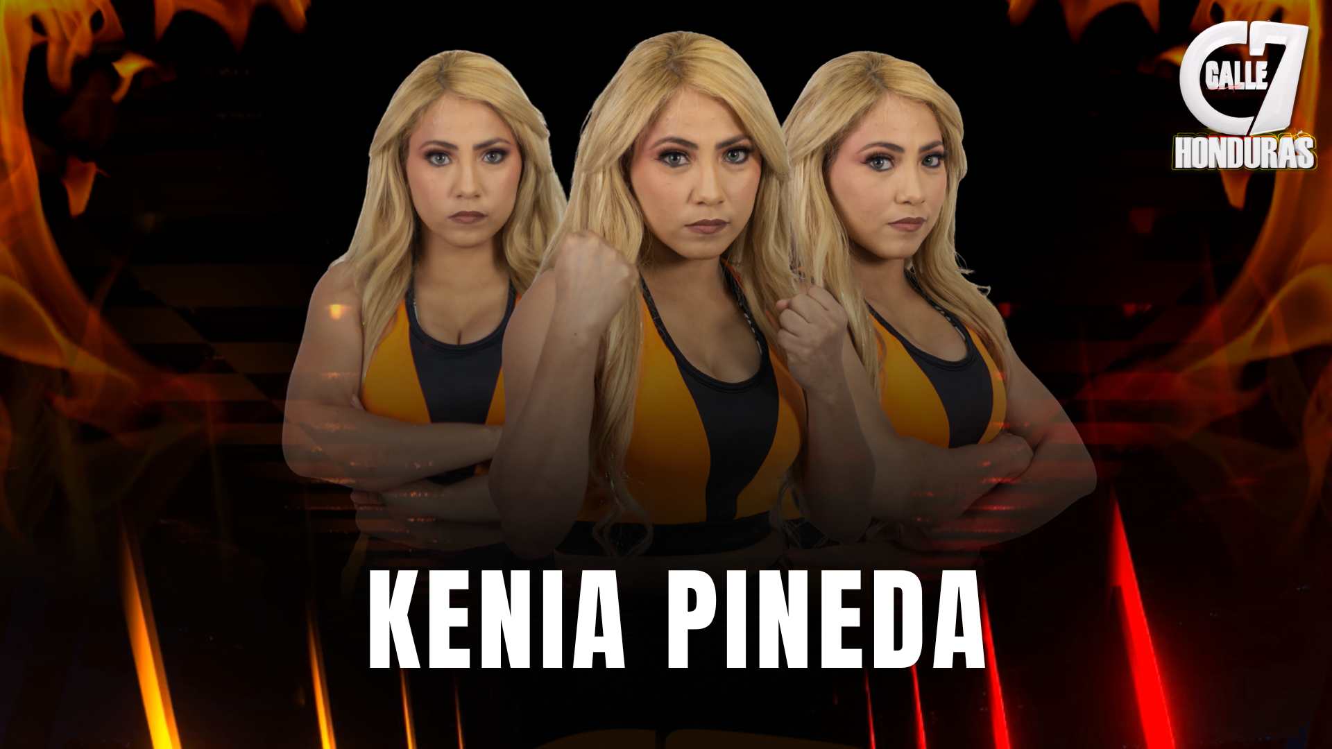 Kenia Pineda, la hondureña que busca ser tricampeona en Calle 7 Honduras