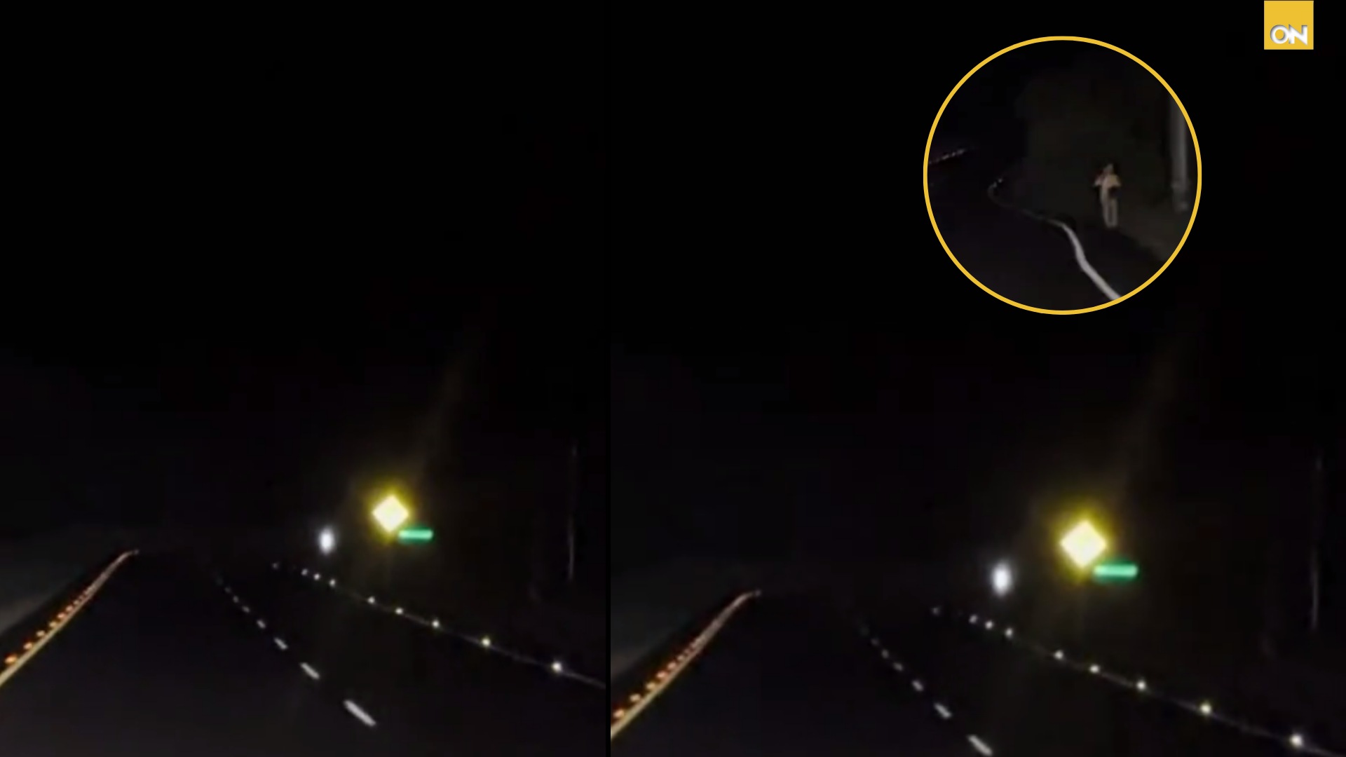 ¿Un fantasma en Canal Seco? Conductor hondureño sorprendido por extraño hombre en la madrugada