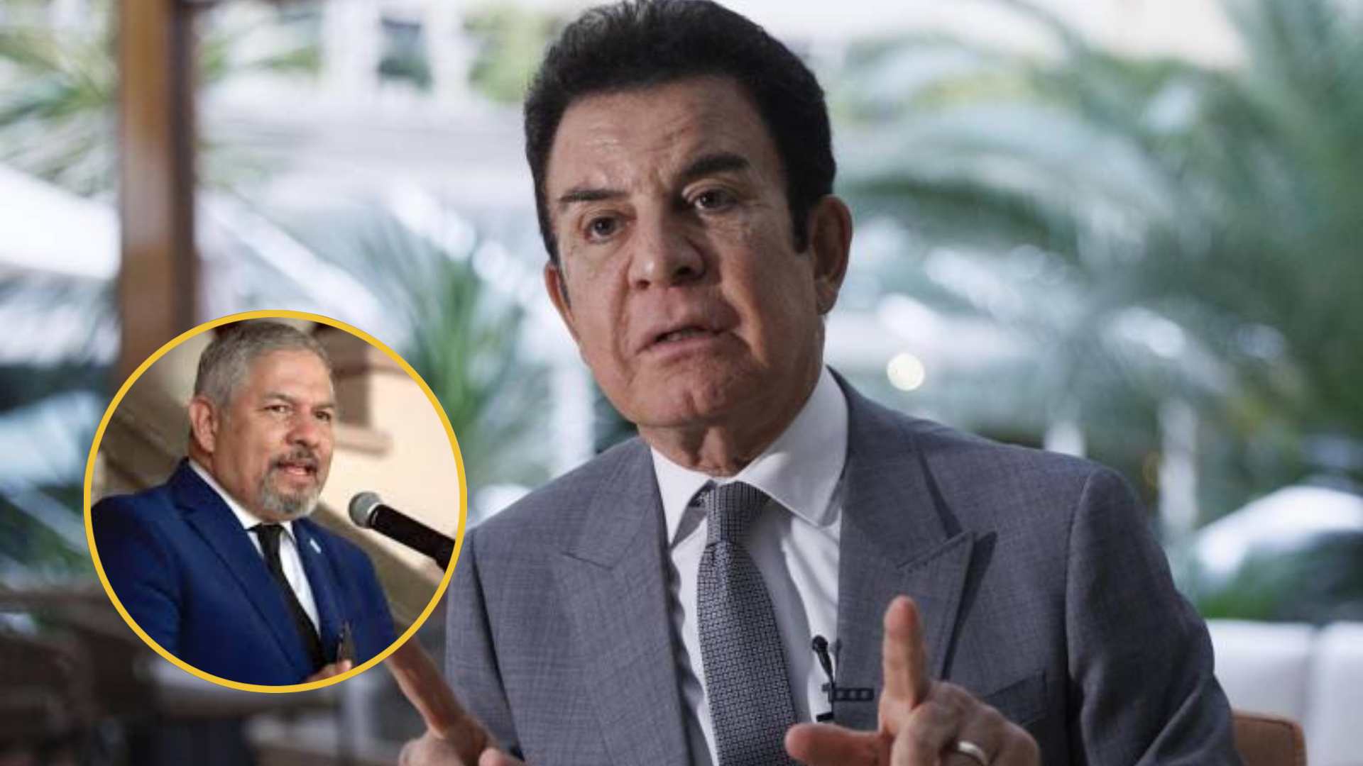 Excanciller Enrique Reina acusa a Nasralla de “usurpar funciones” y “comprometer al Estado” durante su viaje a España