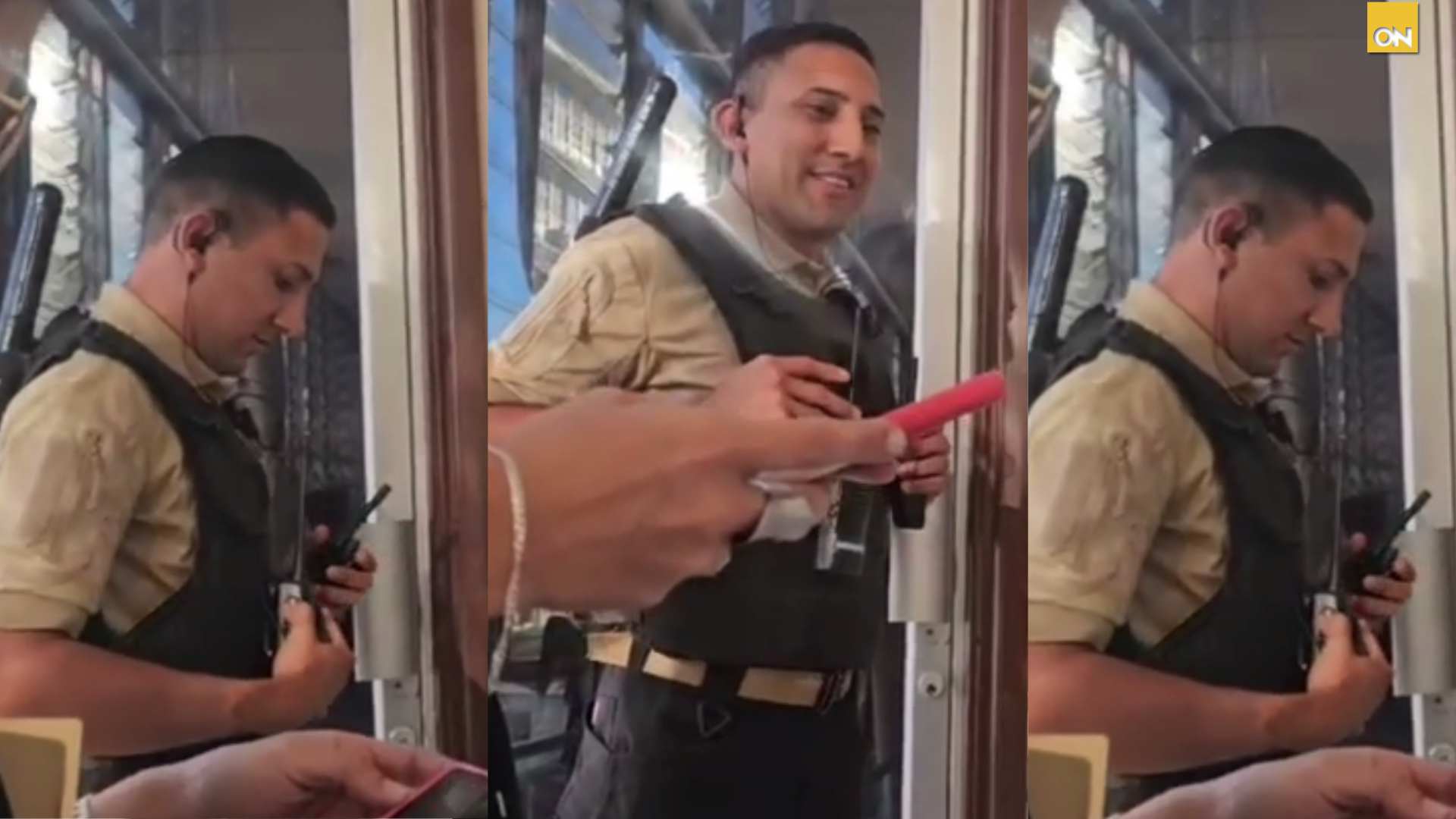 ¿Quién es ese hombre?: Guardia hondureño conquista redes sociales con su sonrisa