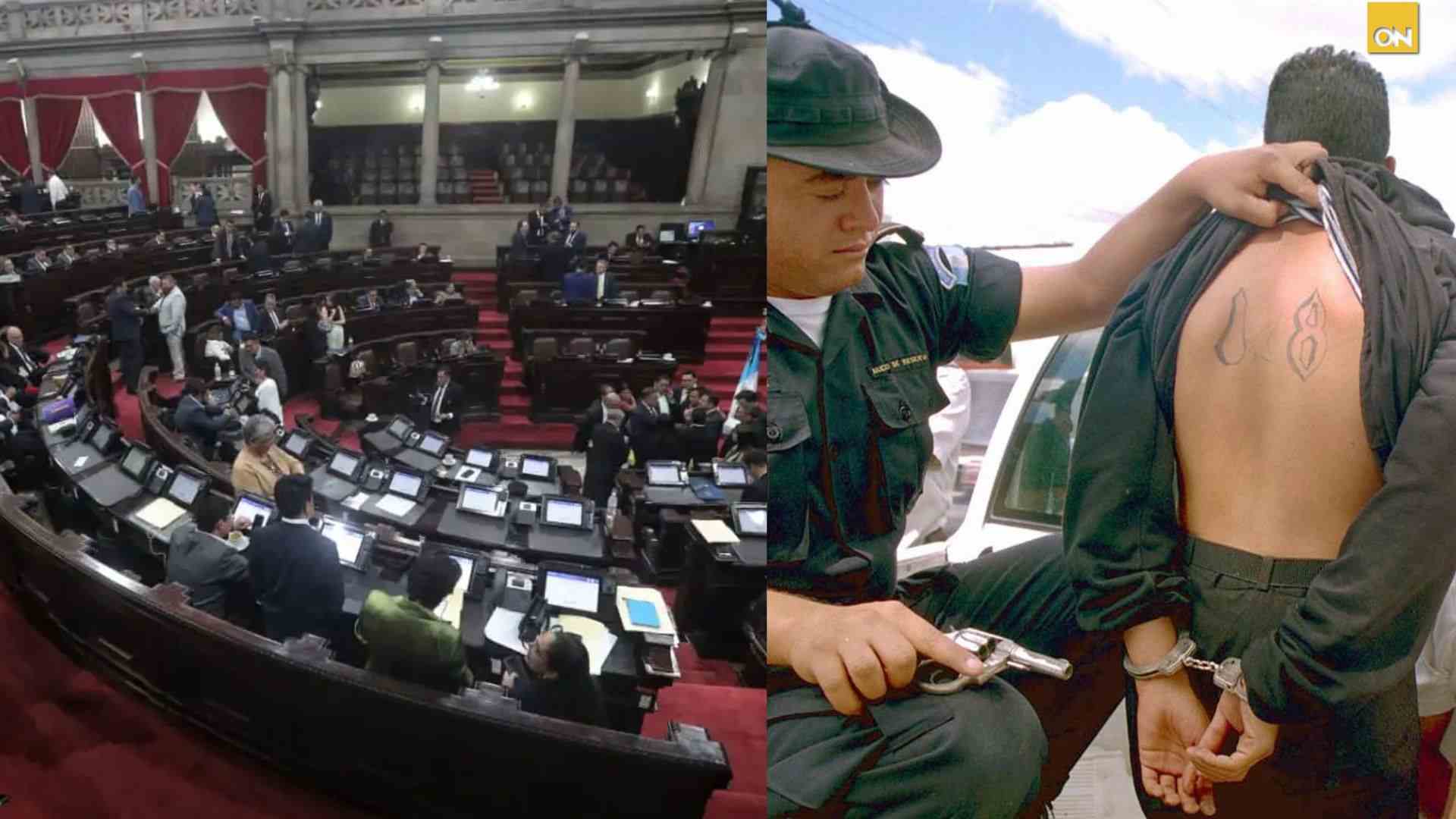Congreso de Guatemala declara a las pandillas como organizaciones "terroristas"