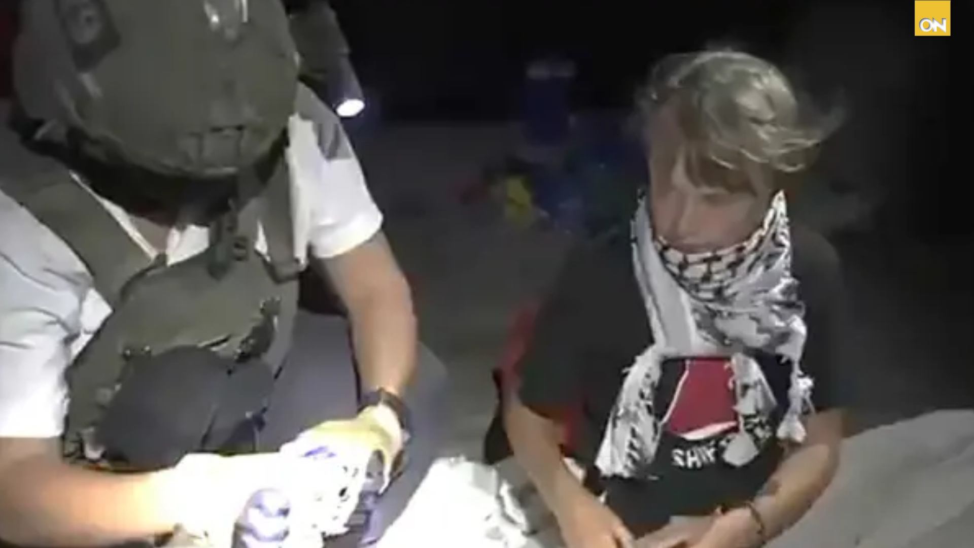 Israel frena flotilla de ayuda a Gaza y asegura que deportará a los activistas