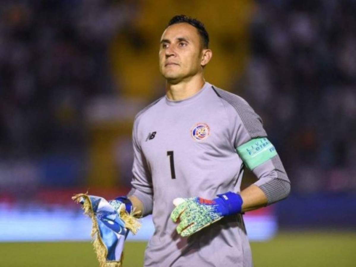 Keylor Navas es duda en Costa Rica para el duelo ante Honduras
