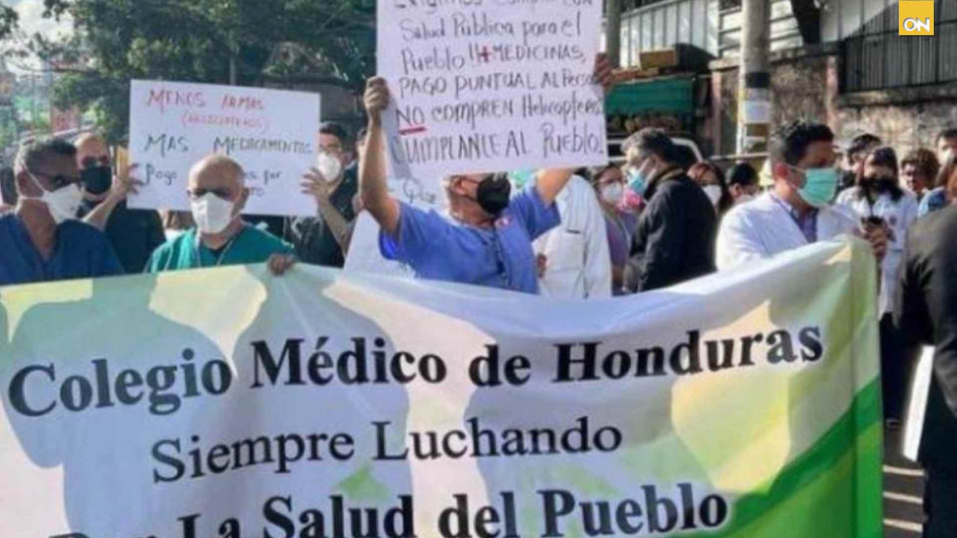 Médicos descentralizados de Honduras cumplen cinco semanas en asambleas por atrasos salariales
