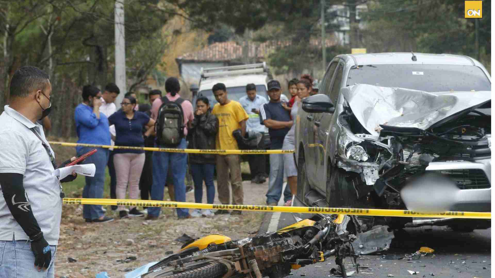 Aumentan en 5% las muertes de peatones y motociclistas en San Pedro Sula, según la DNVT
