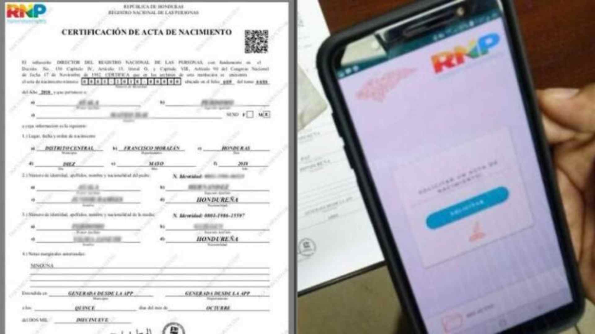 Así puedes obtener tu partida de nacimiento en línea en Honduras o cualquier parte del mundo