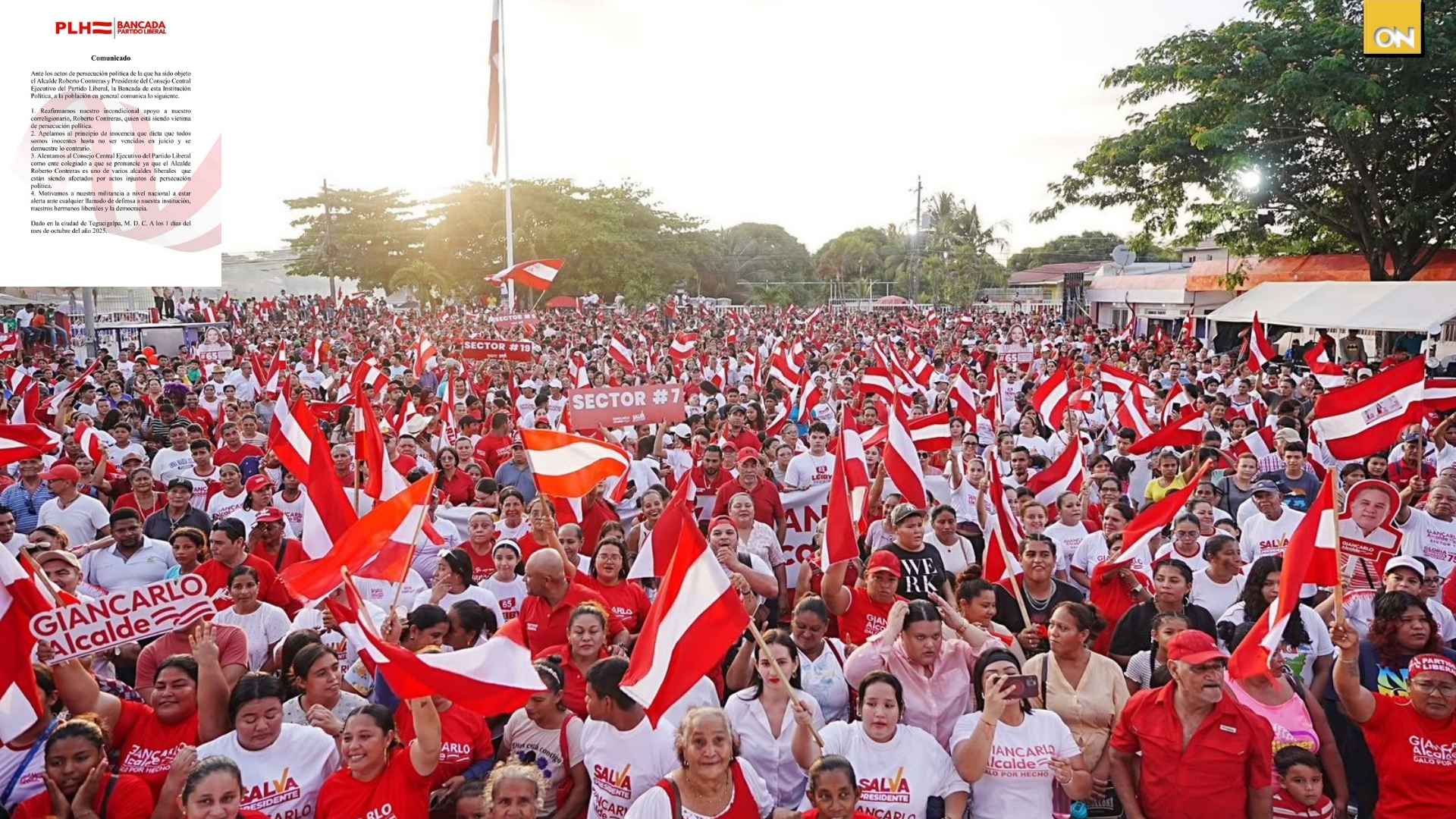 Partido Liberal denuncia persecución política contra el alcalde Roberto Contreras