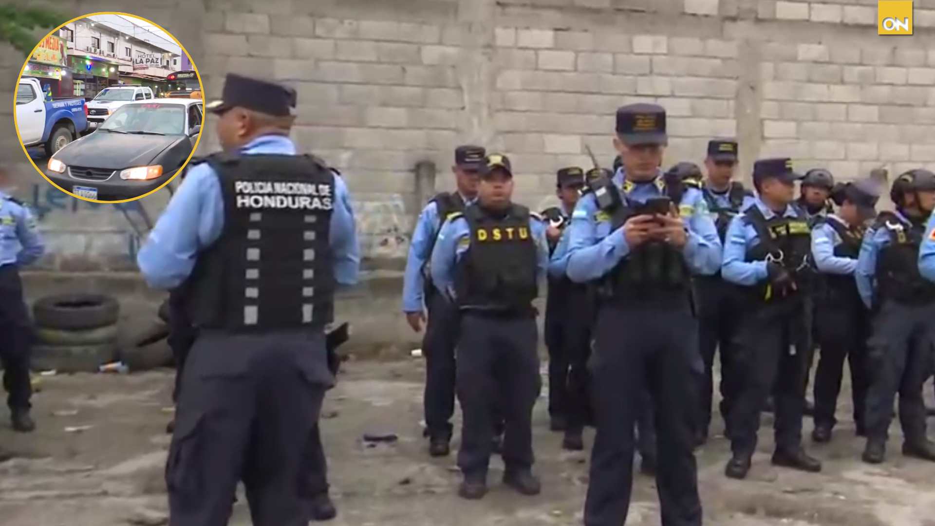 Policía Nacional refuerza seguridad en San Pedro Sula con operativos en transporte y mercados