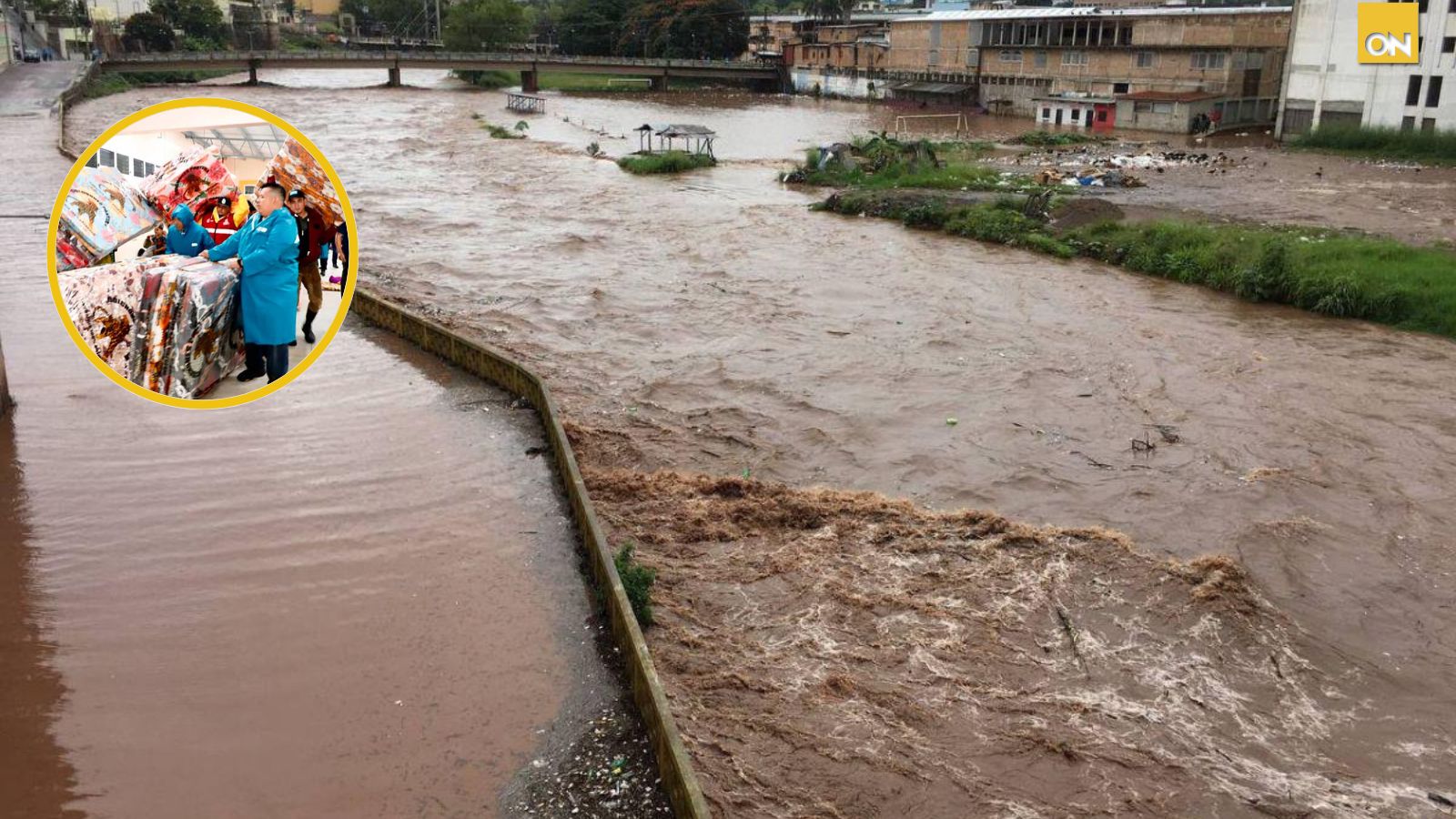 19 familias son evacuadas y trasladadas a albergues por desbordamiento del río Choluteca