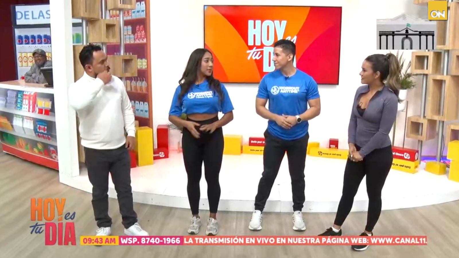 Workout Anytime llena de energía la mañana con una clase de zumba