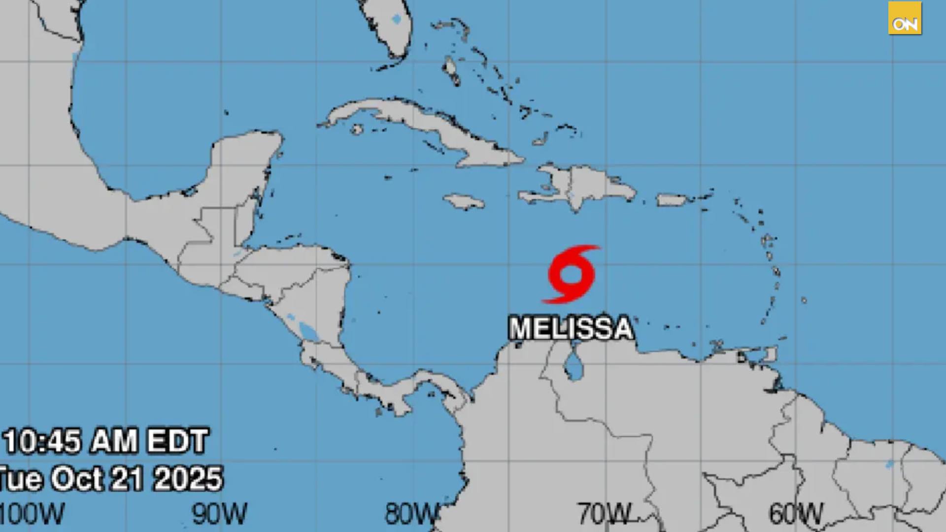 Así avanza la tormenta Melisa: ¿será Honduras su próximo destino?