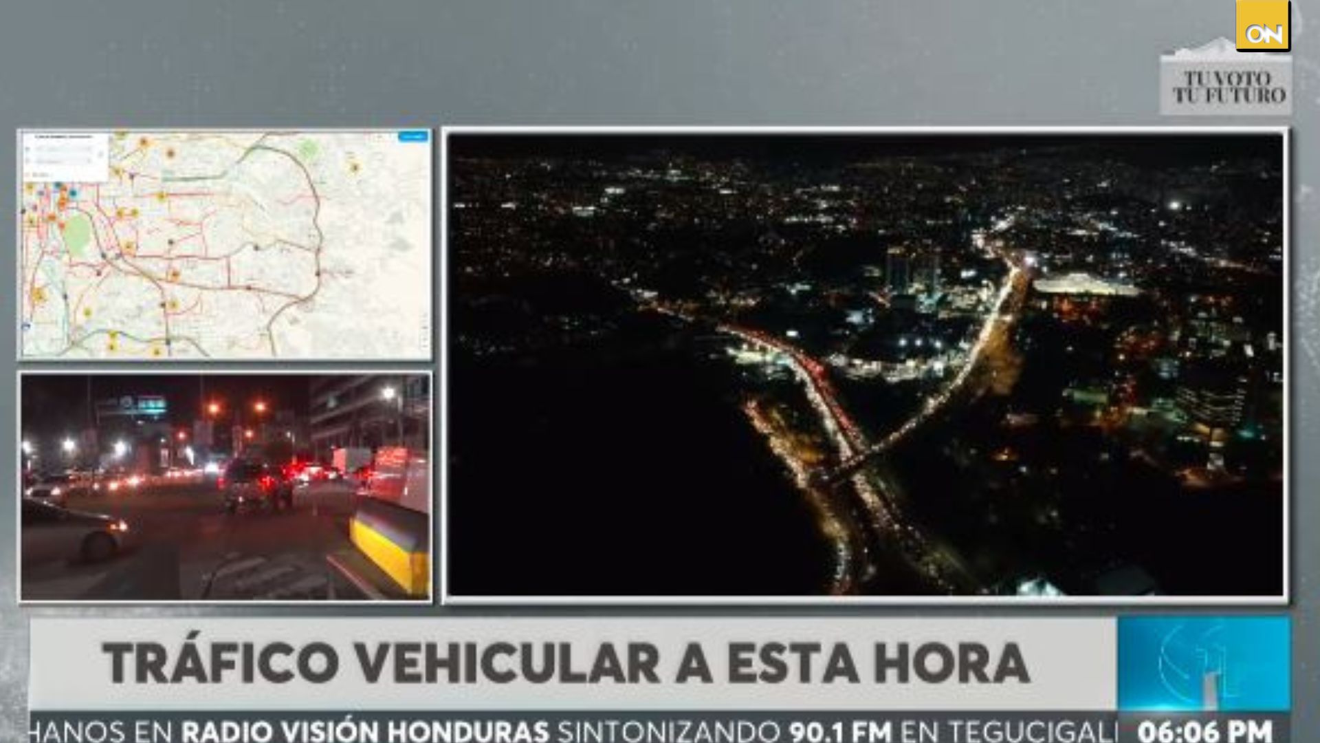 Tráfico intenso en la capital por evento deportivo en el Chelato Uclés
