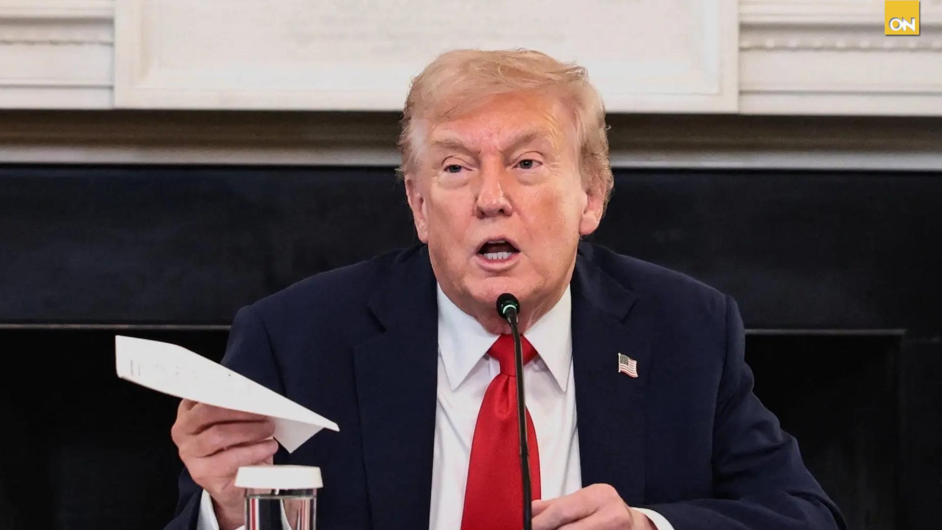 Trump anuncia liberación de rehenes y llama “paz en Medio Oriente” al acuerdo Israel-Hamas