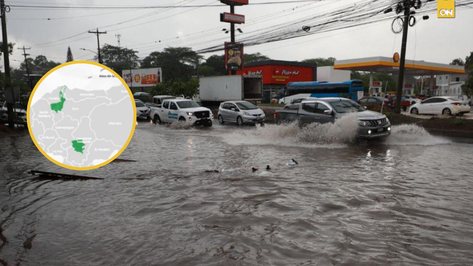 Copeco alerta verde lluvias