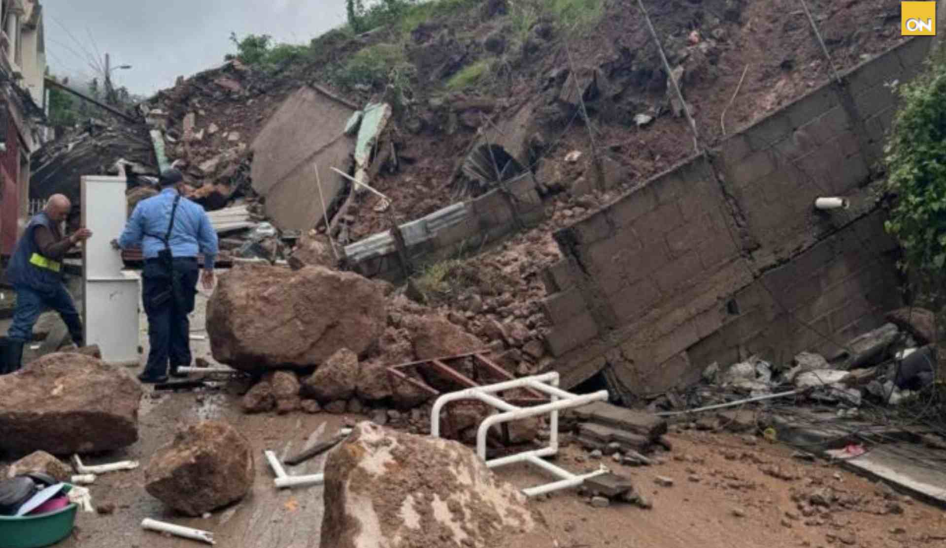 Conoce las zonas de mayor riesgo en Tegucigalpa tras fuertes lluvias en Honduras