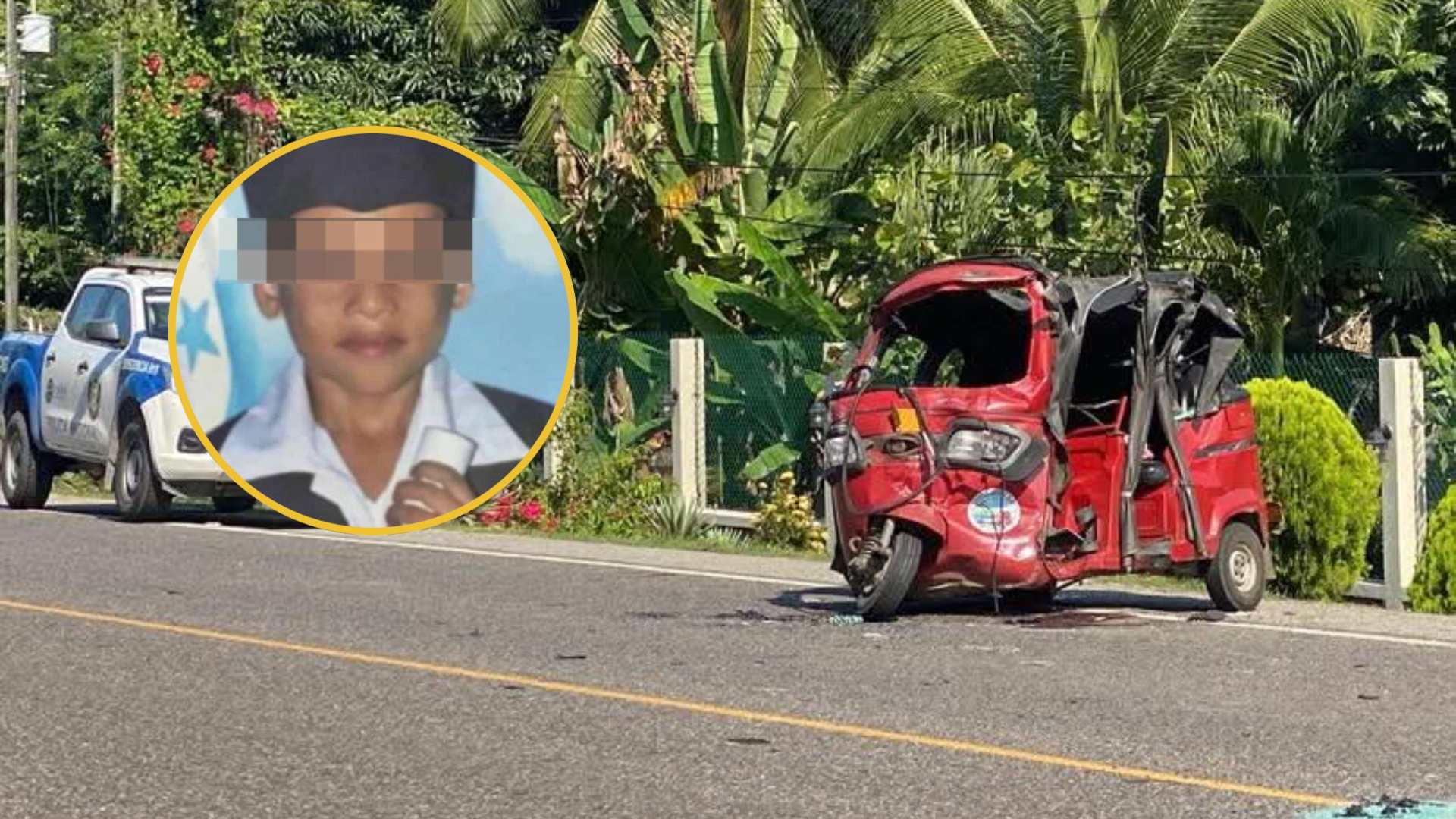 Revelan la identidad de los dos menores fallecidos en trágico accidente en Omoa