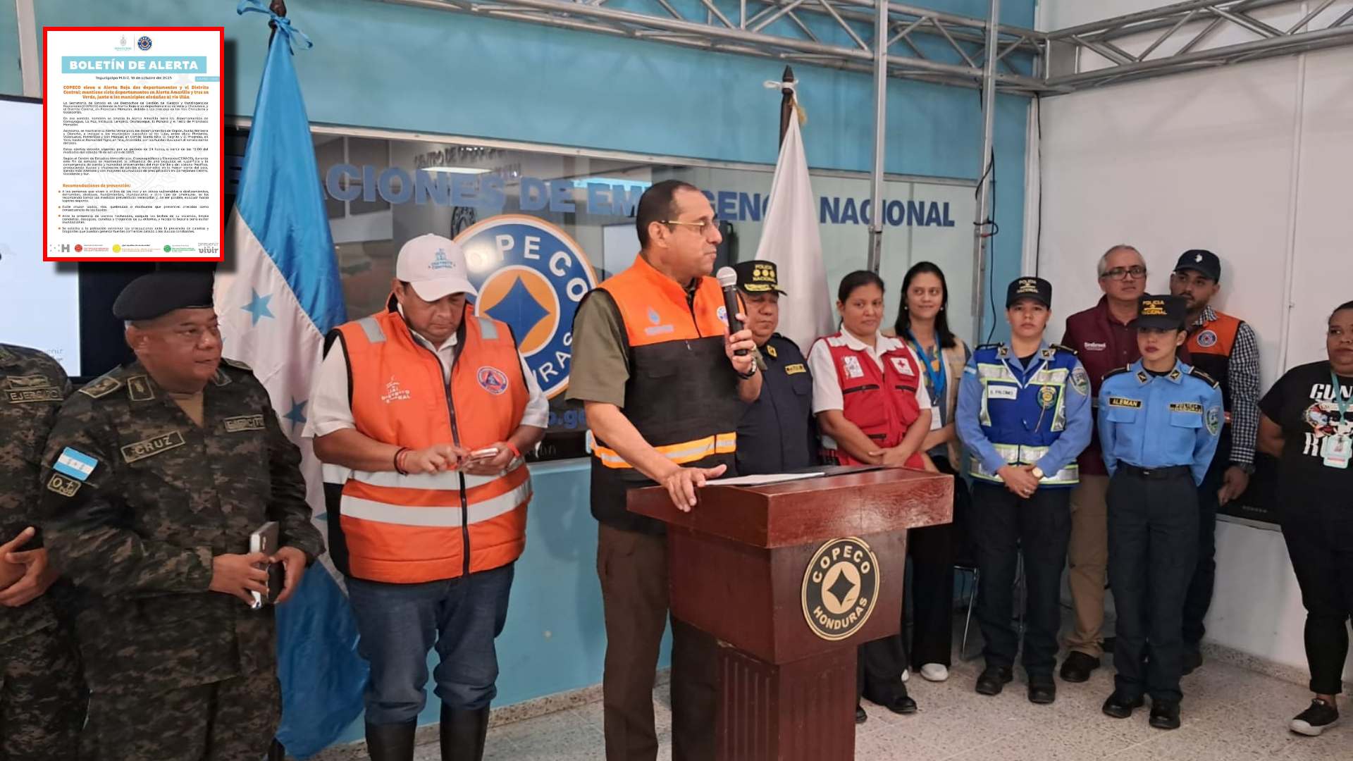 Honduras bajo alerta: Fuertes lluvias mantienen emergencia