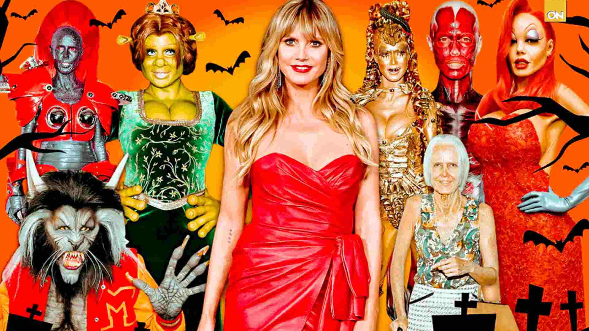 heidi klum disfraces