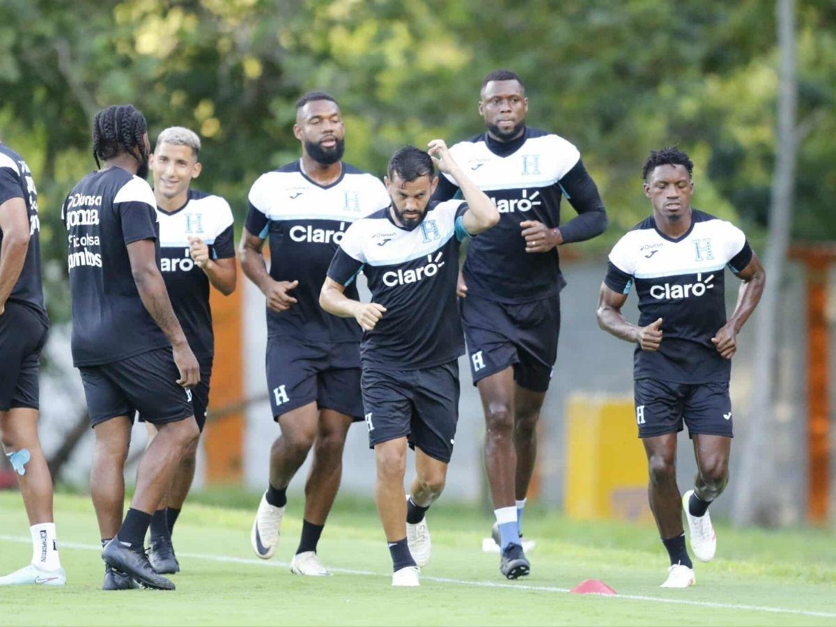 Honduras realiza entrenamiento de enfrentar a Costa Rica