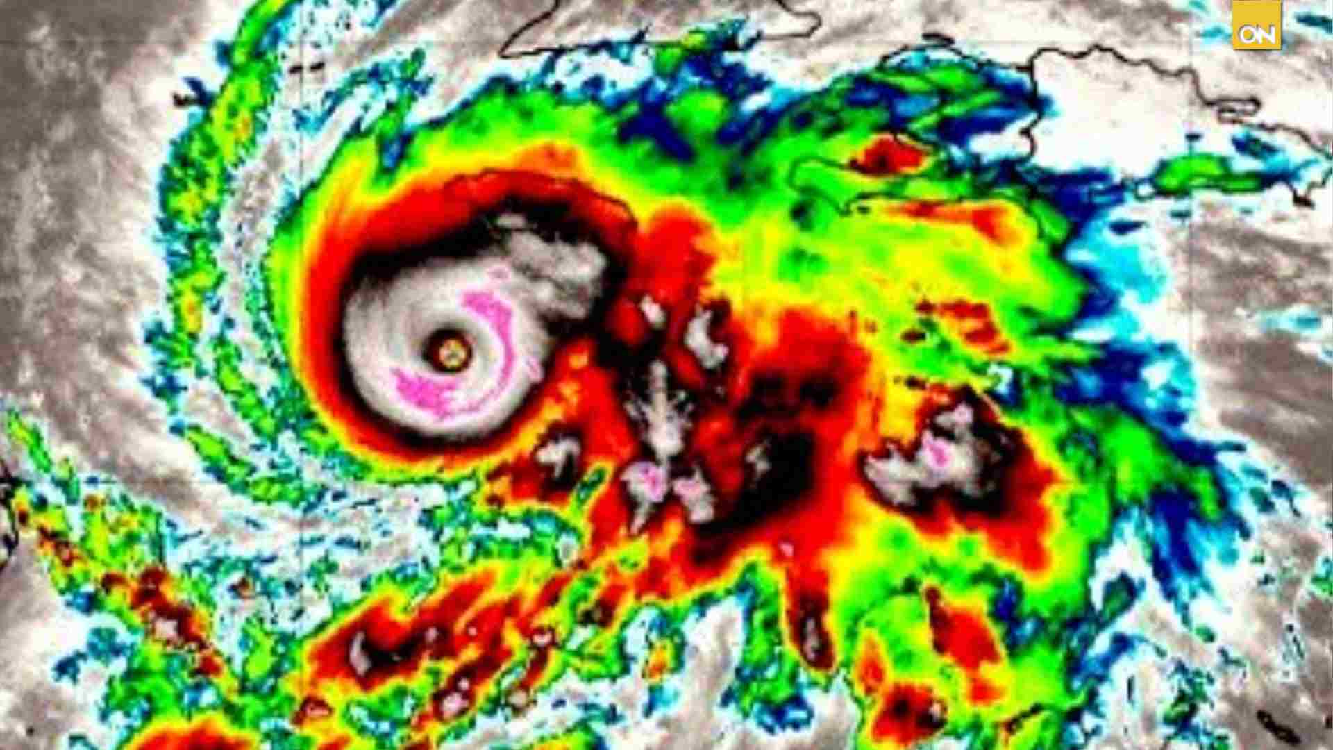 huracán melissa imágenes satelitales
