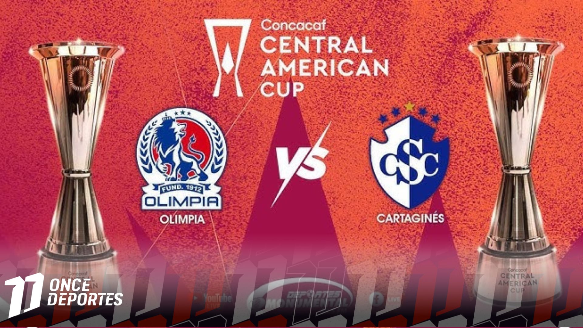 Olimpia 🇭🇳 se mide ante Cartaginés 🇨🇷 en los cuartos de final.
