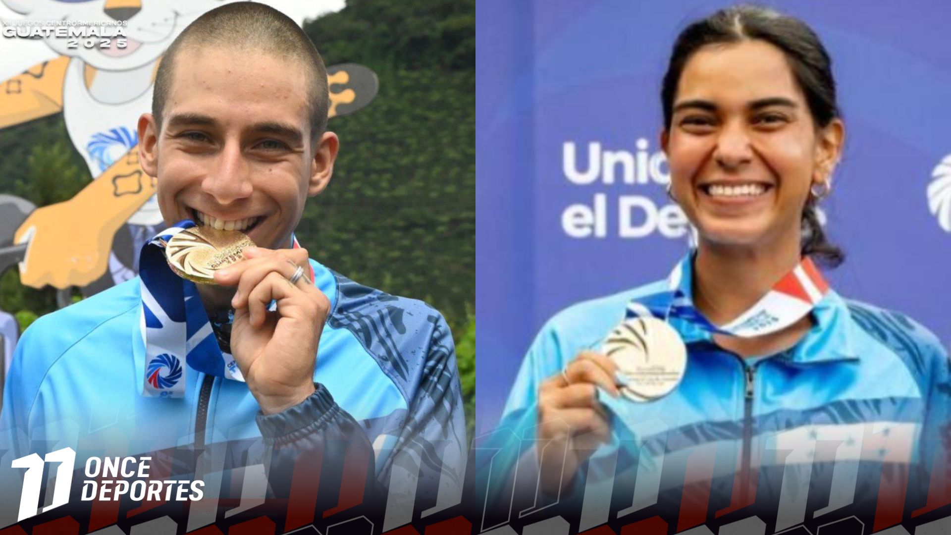 Ciclista y tenista de Honduras se coronan con medalla de oro en los Juegos Centroamericanos, sumando victorias históricas para el país.