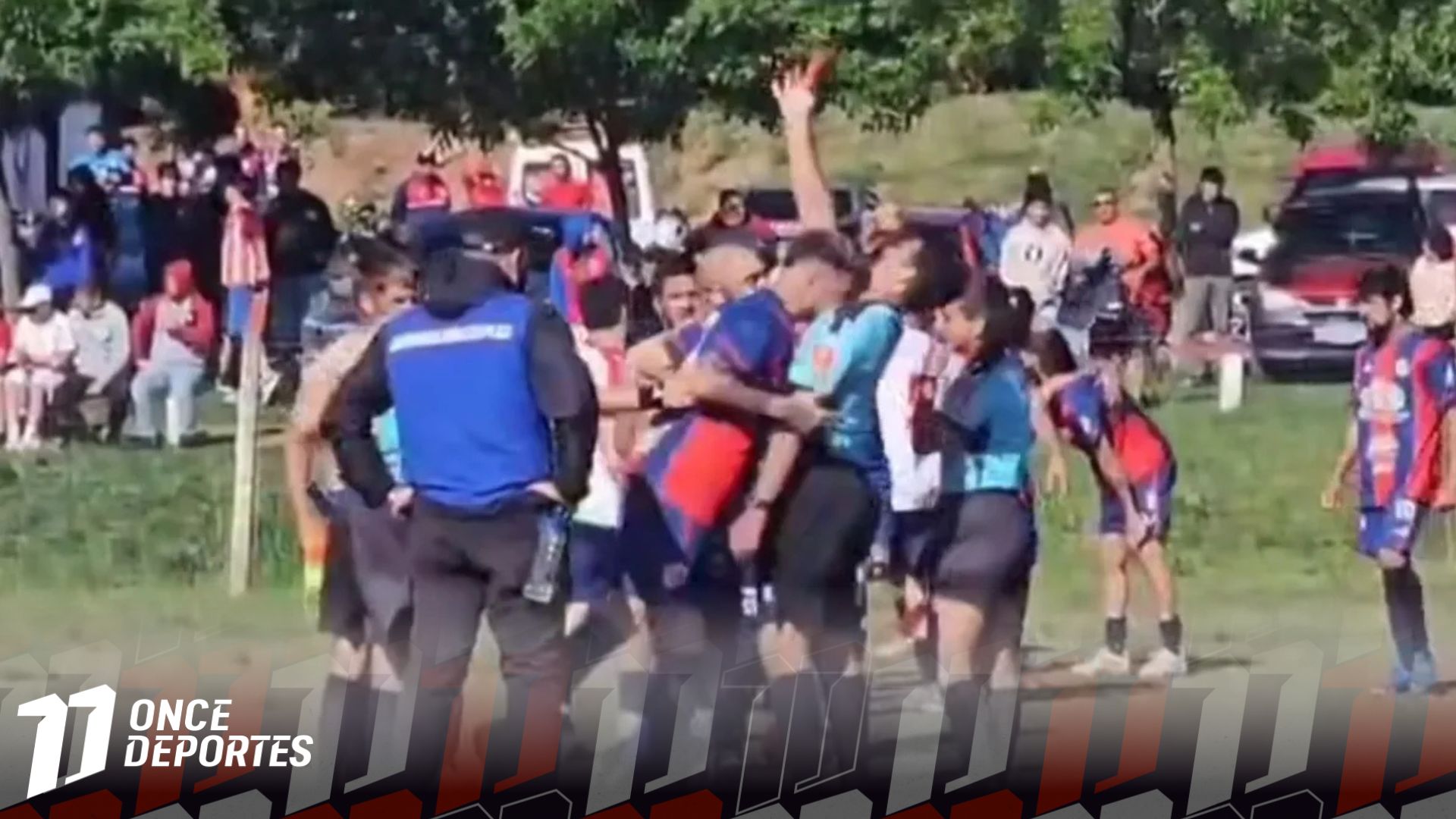 Incidentes en un partido en Maldonado: futbolista golpea a un árbitro y causa heridas