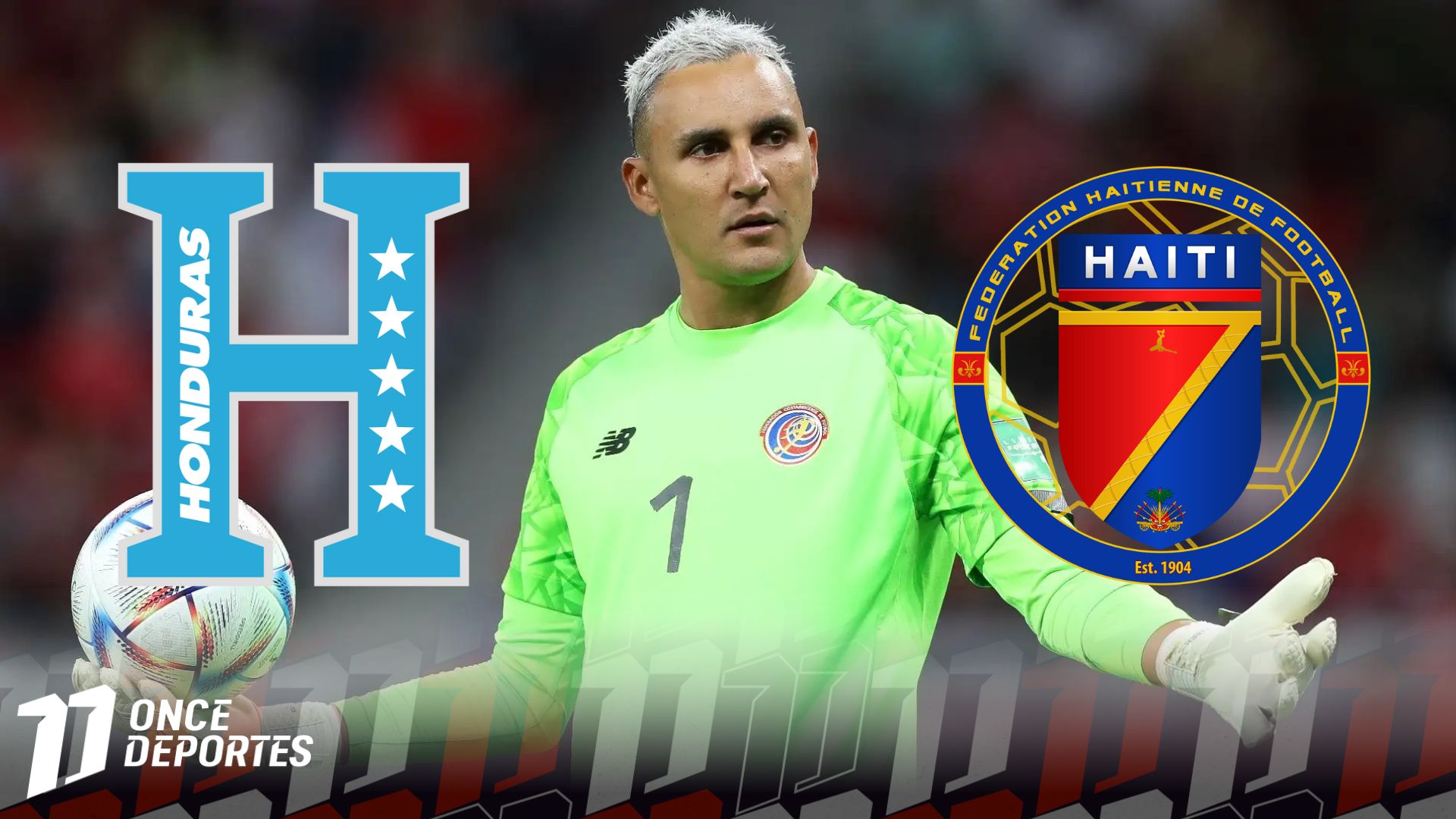 Keylor Navas manda mensaje a Honduras y Haití