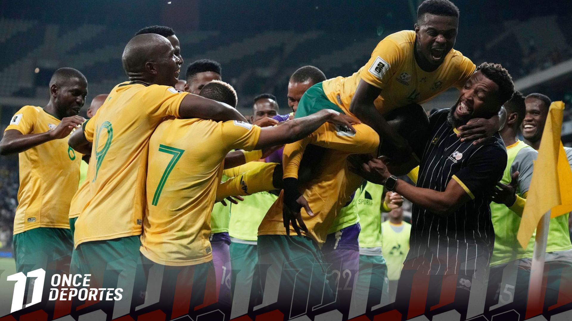 Sudáfrica clasifica al Mundial 2026 y rompe una sequía de 16 años