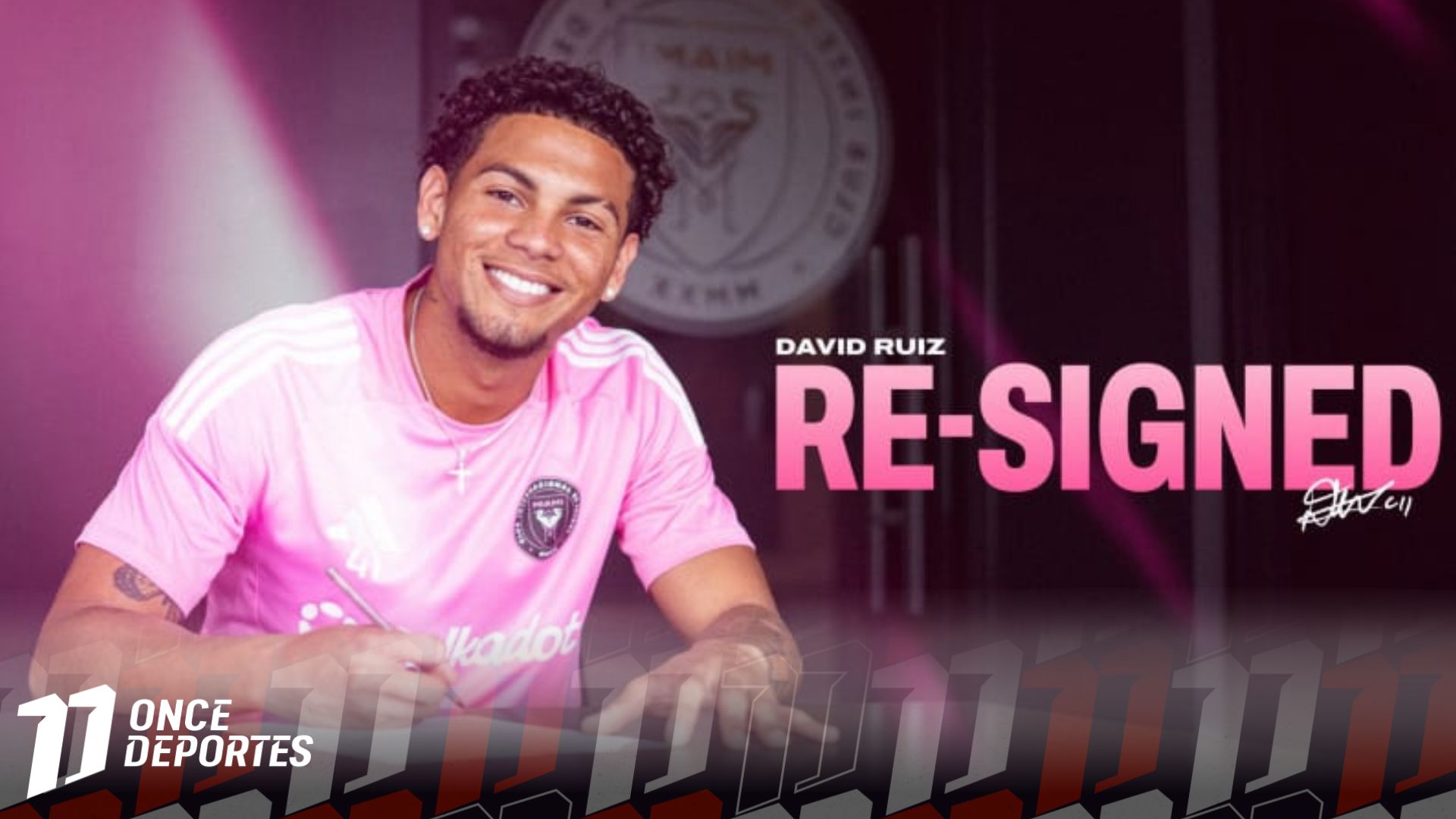 ¡David Ruiz asegura su futuro! Renueva con Inter Miami y apunta alto en la MLS