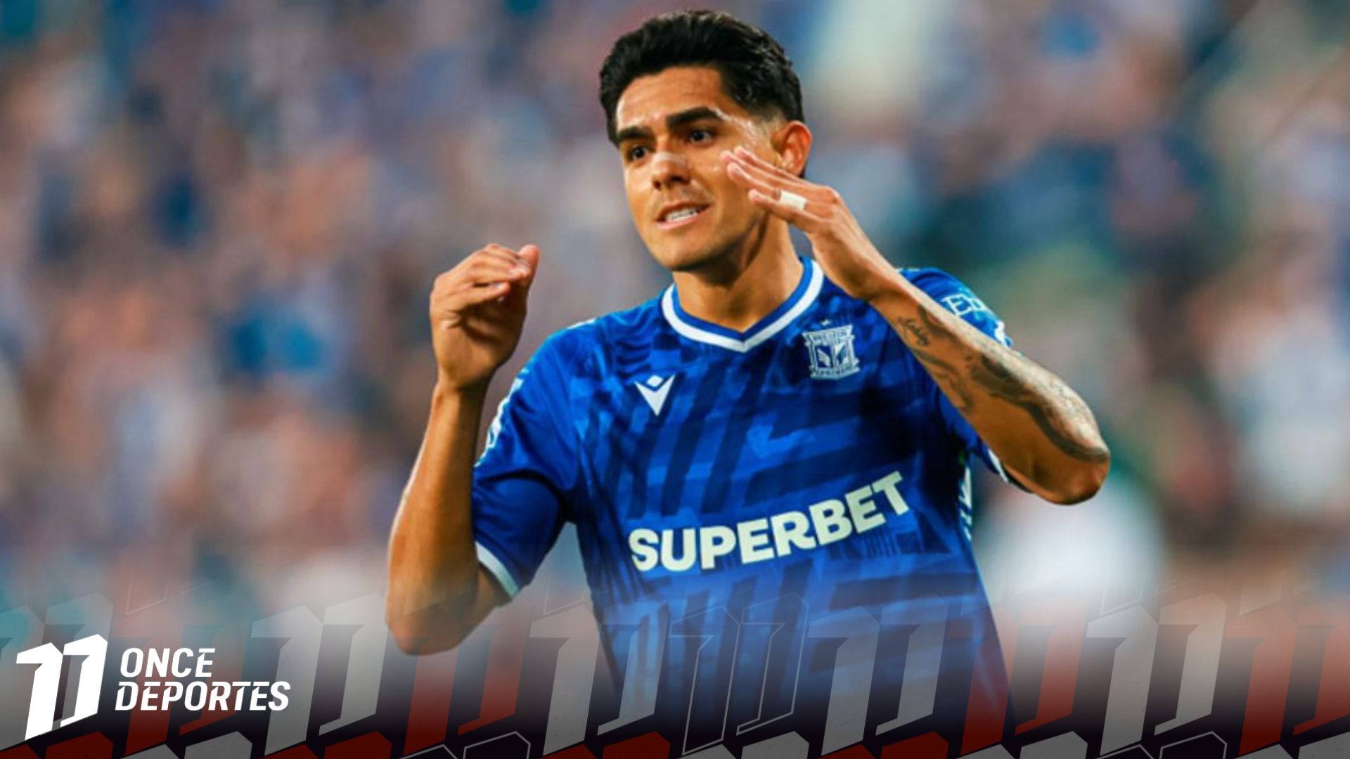 Luis Palma y Lech Poznań se alejan del liderato tras empatar con el Legia Varsovia