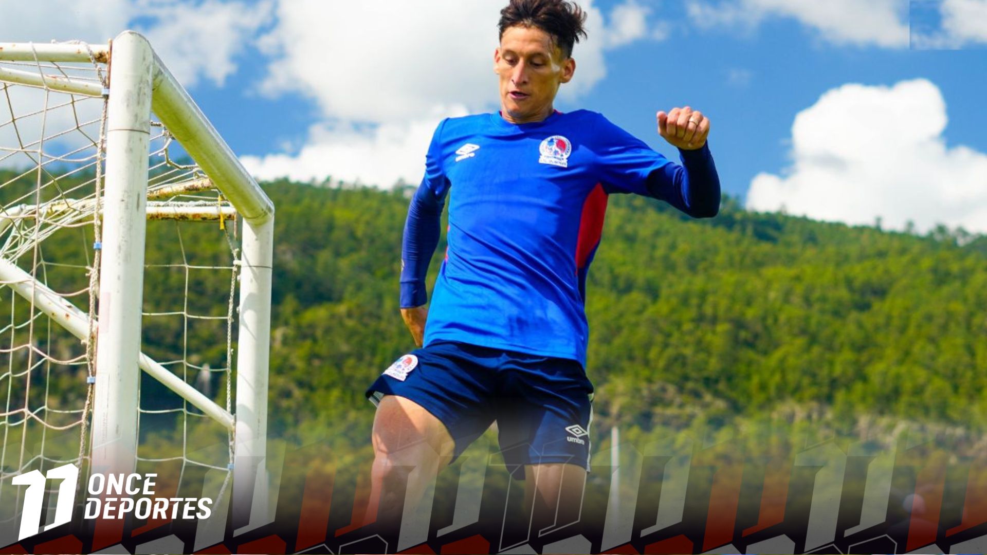 Jamir Maldonado listo para el duelo Olimpia vs Alajuelense