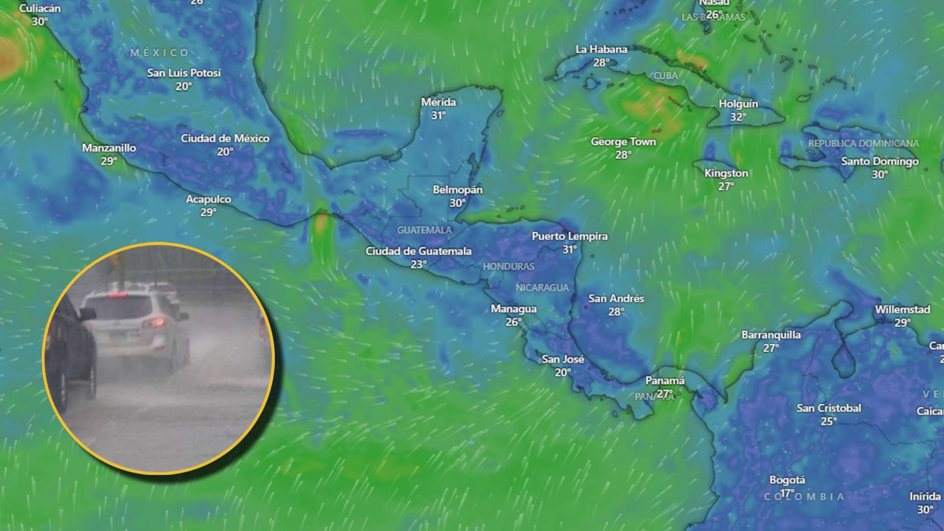 Vigilan fenómenos meteorológicos en el Pacífico: ¿Afectarán a Honduras con más lluvias?