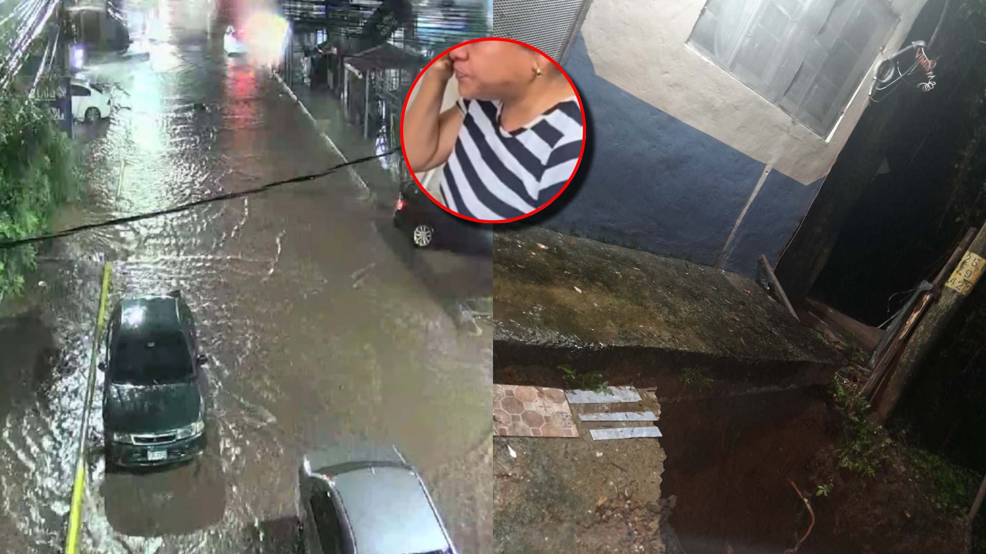 Criminales se aprovechan de afectados por lluvias en Tegucigalpa