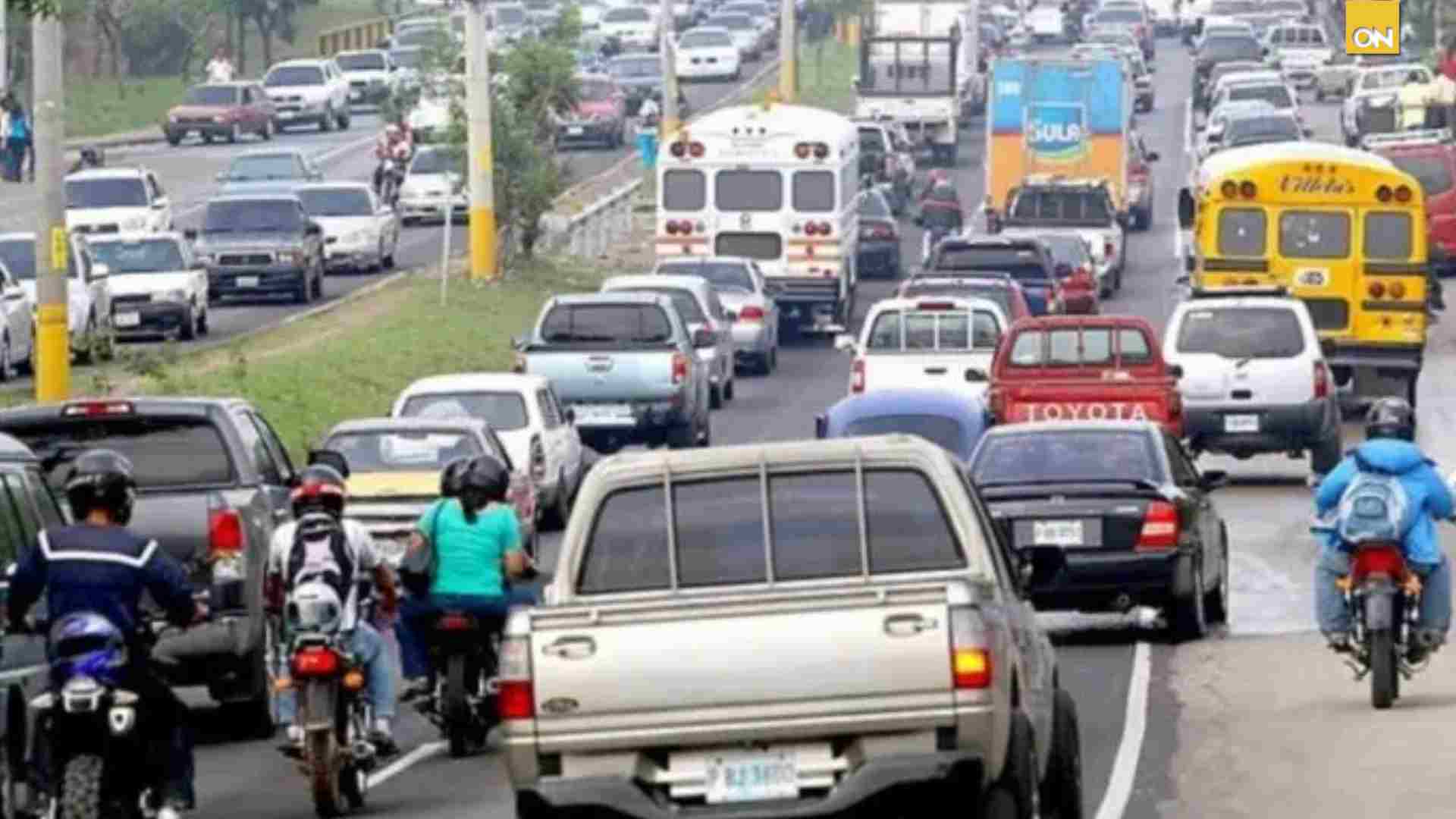 tráfico vehicular