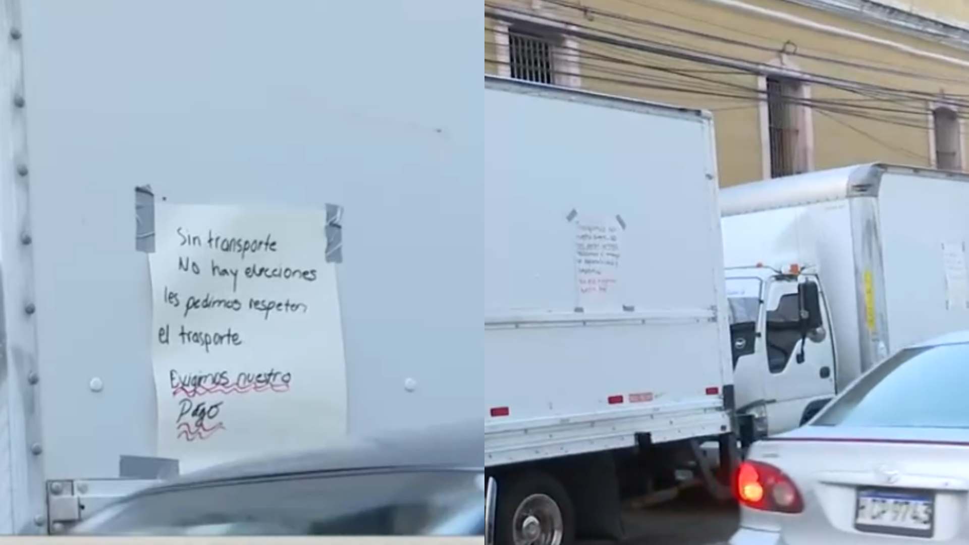 Transportistas llegan al CNE para exigir pagos pendientes por elecciones primarias