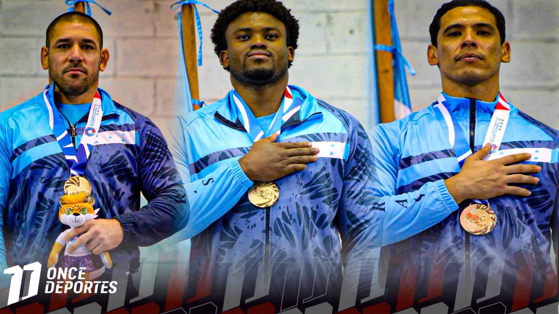 Ricardo Paz, Ariel Alfonso y Gino Ávila ganaron la presea de oro para nuestro país en los juegos deportivos que actualmente se realizan en Guatemala.