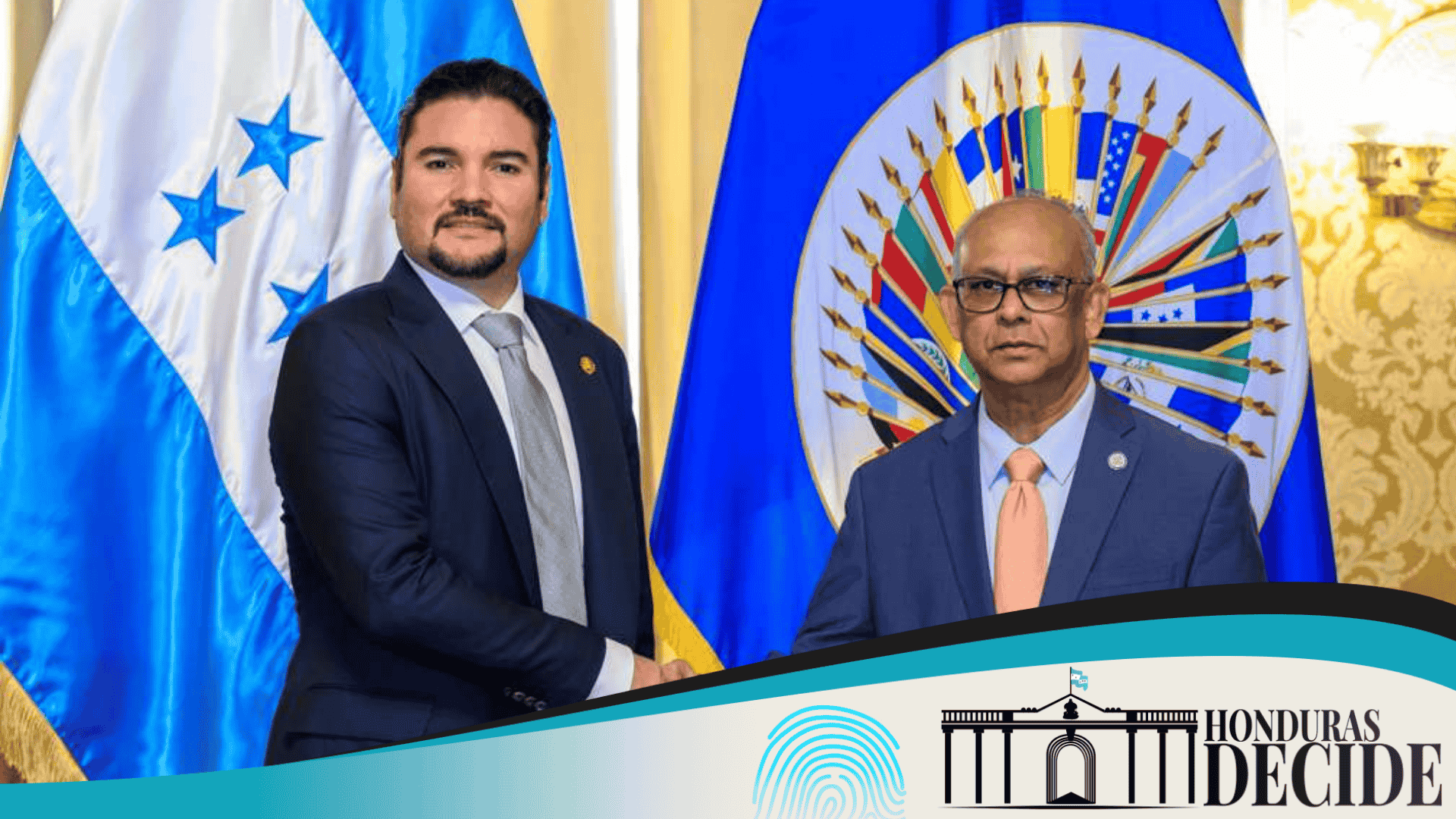 Canciller Bu Soto dialoga con secretario de la OEA sobre proceso electoral en Honduras