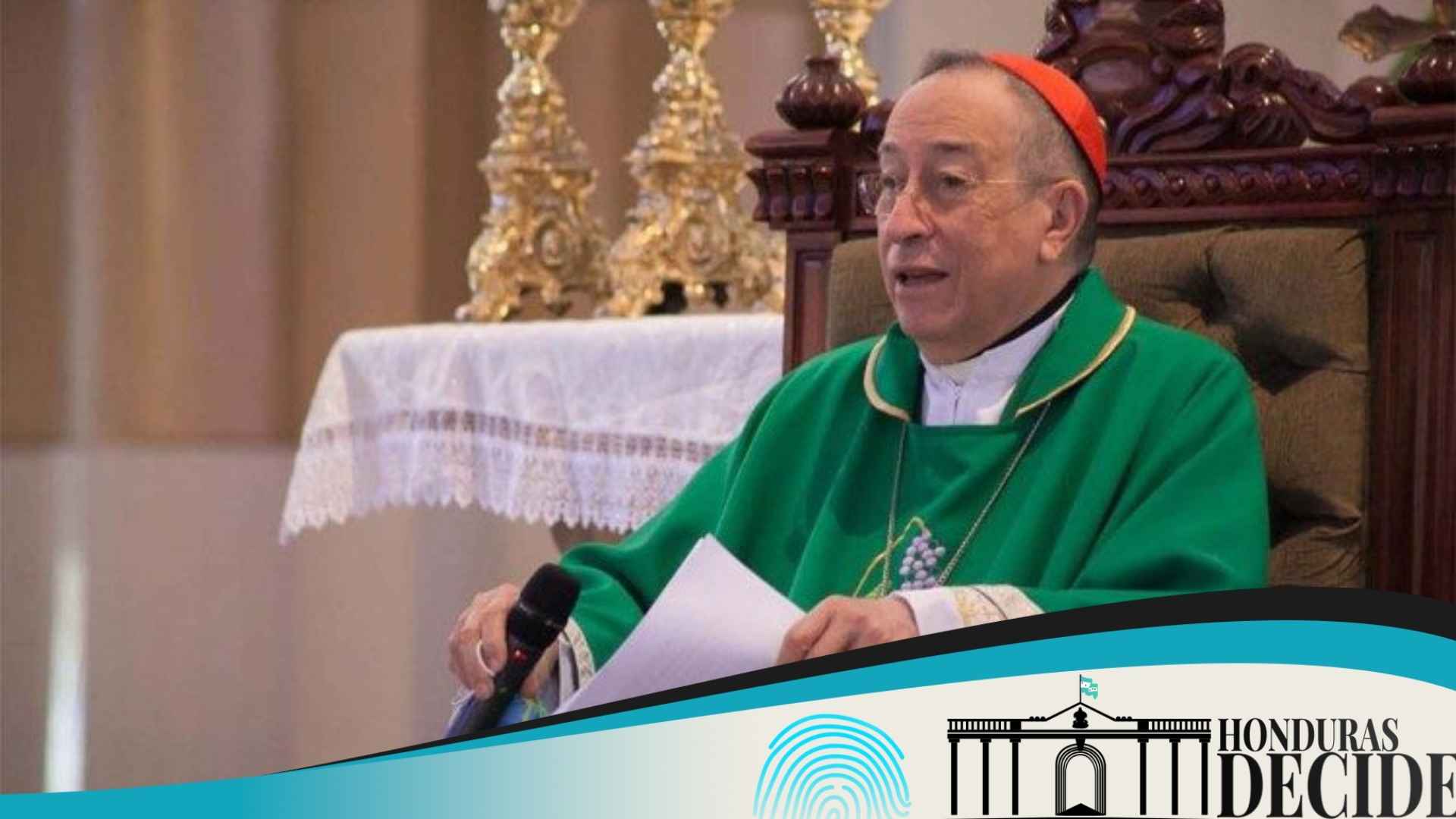 Cardenal Óscar Andrés Rodríguez advierte a quien planee deshacerse de la democracia deberá rendir cuentas a Dios