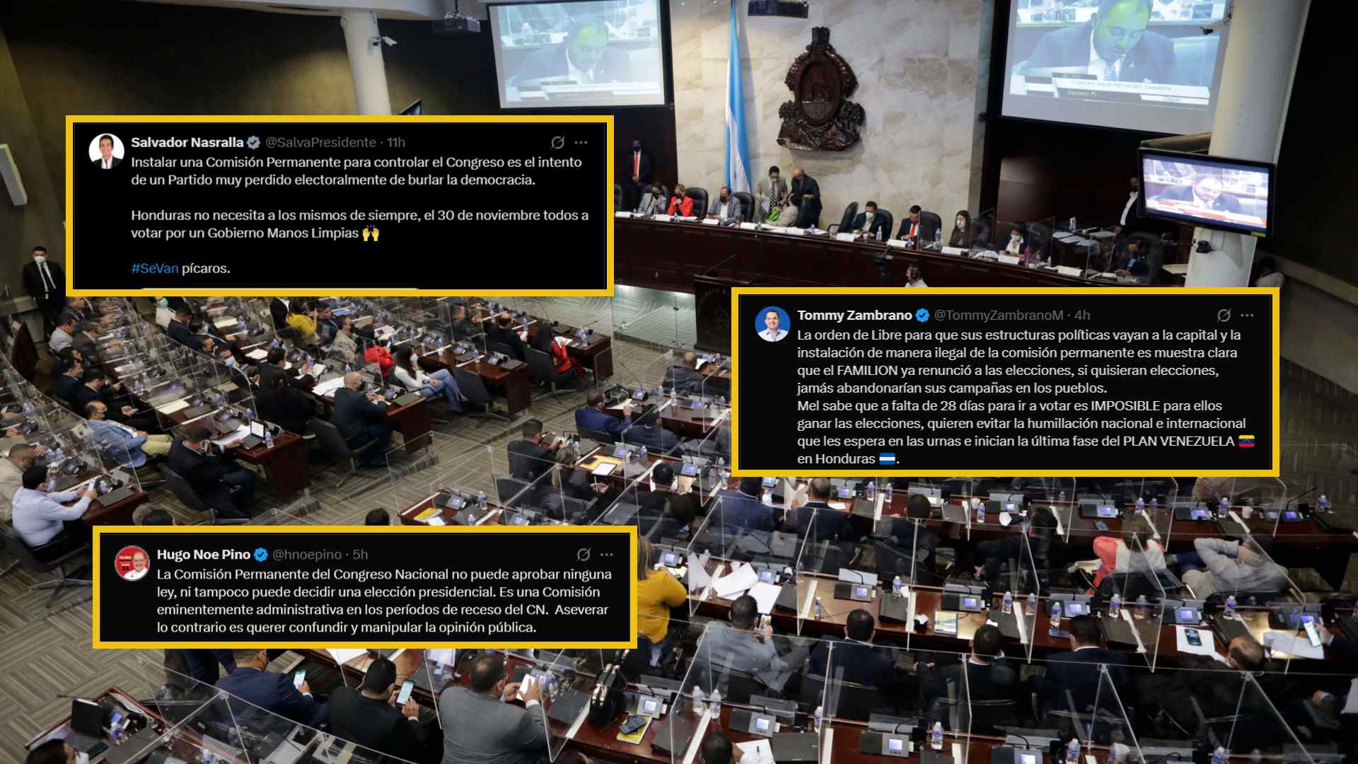 Reacciones divididas tras instalación de la Comisión Permanente en el Congreso Nacional