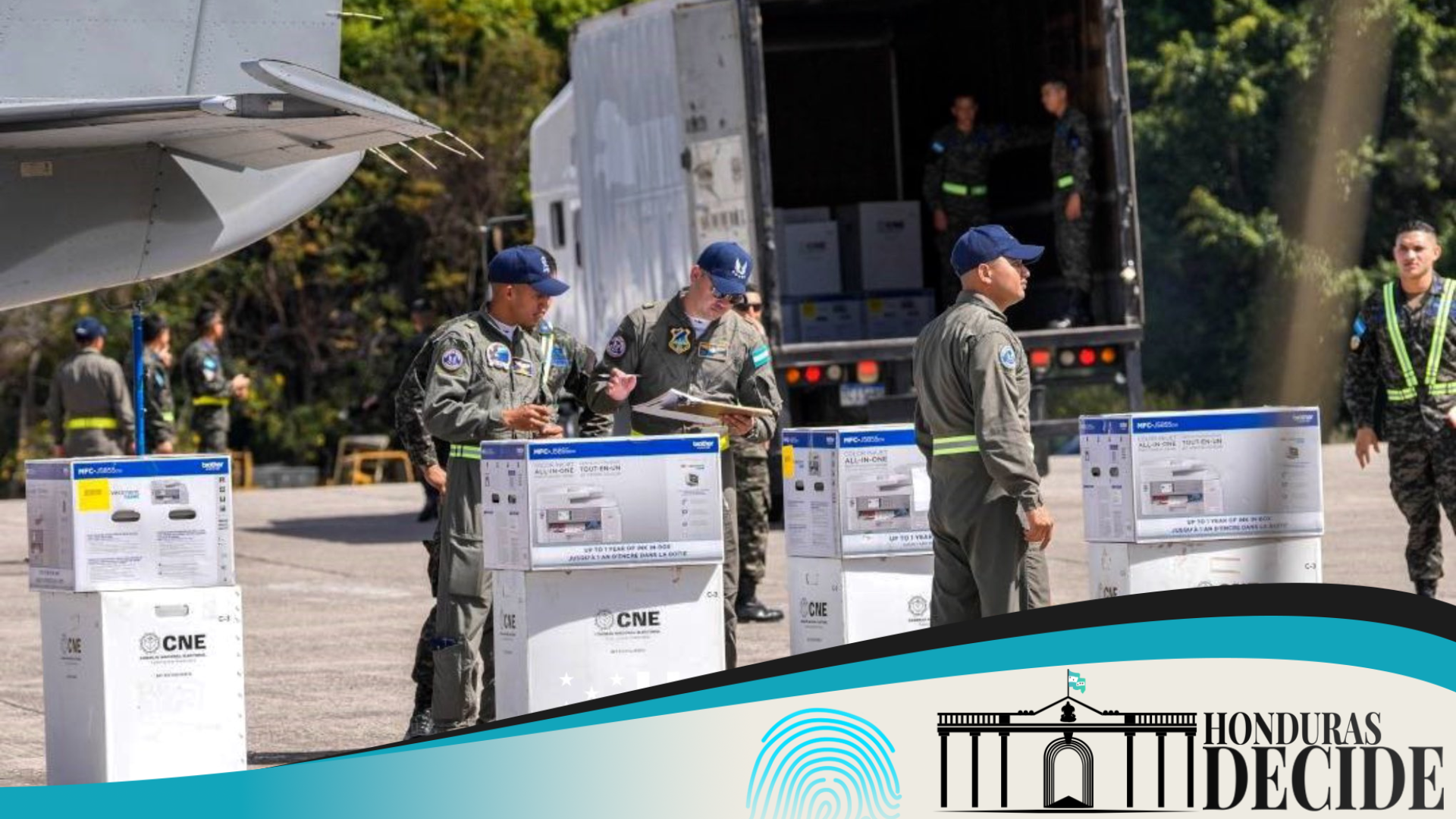 transporte material electoral