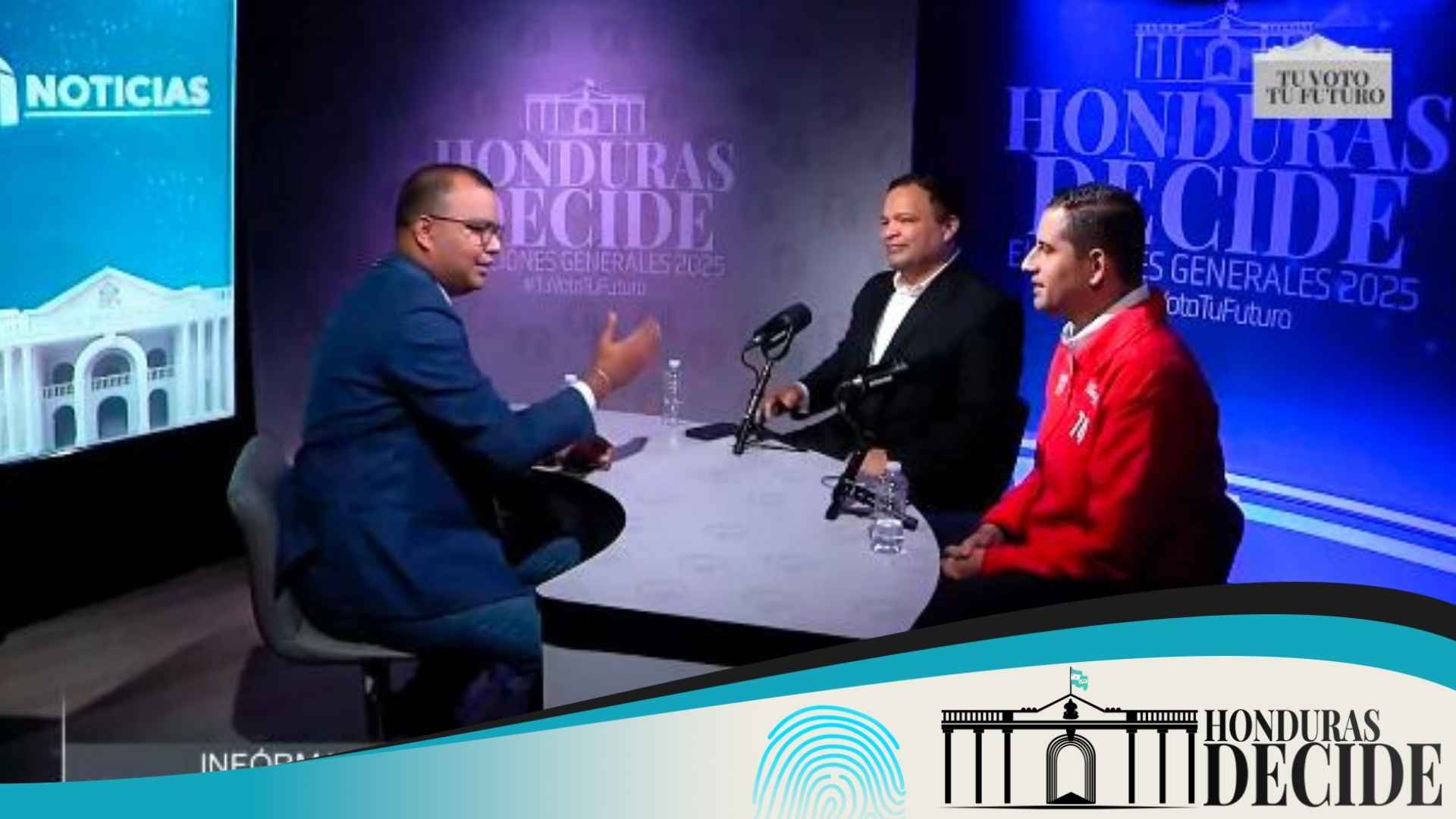 Debate en Honduras Decide Dixon y Toscano confrontan posturas