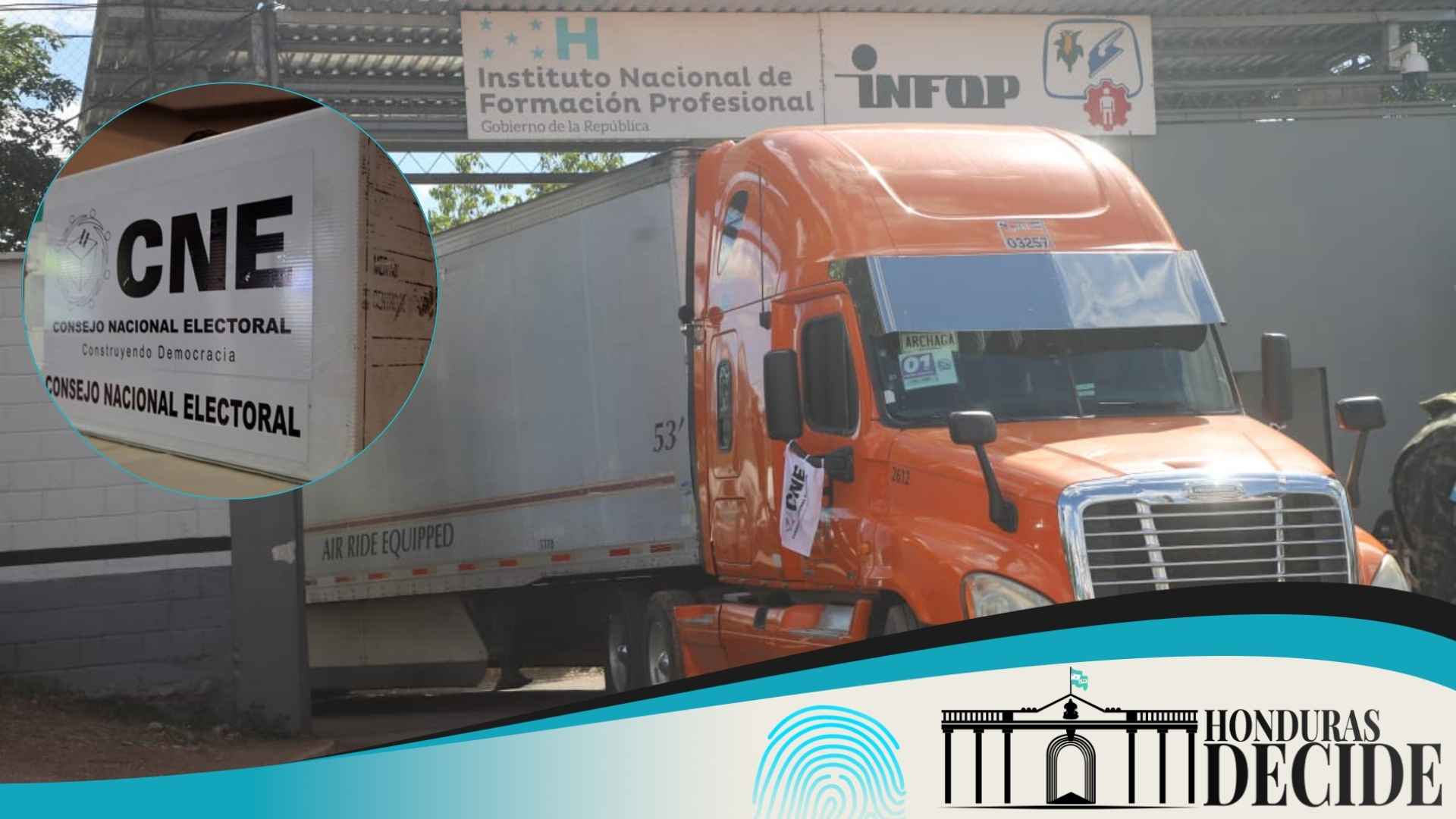 Estos son los departamentos en los que ya llegó el material electoral