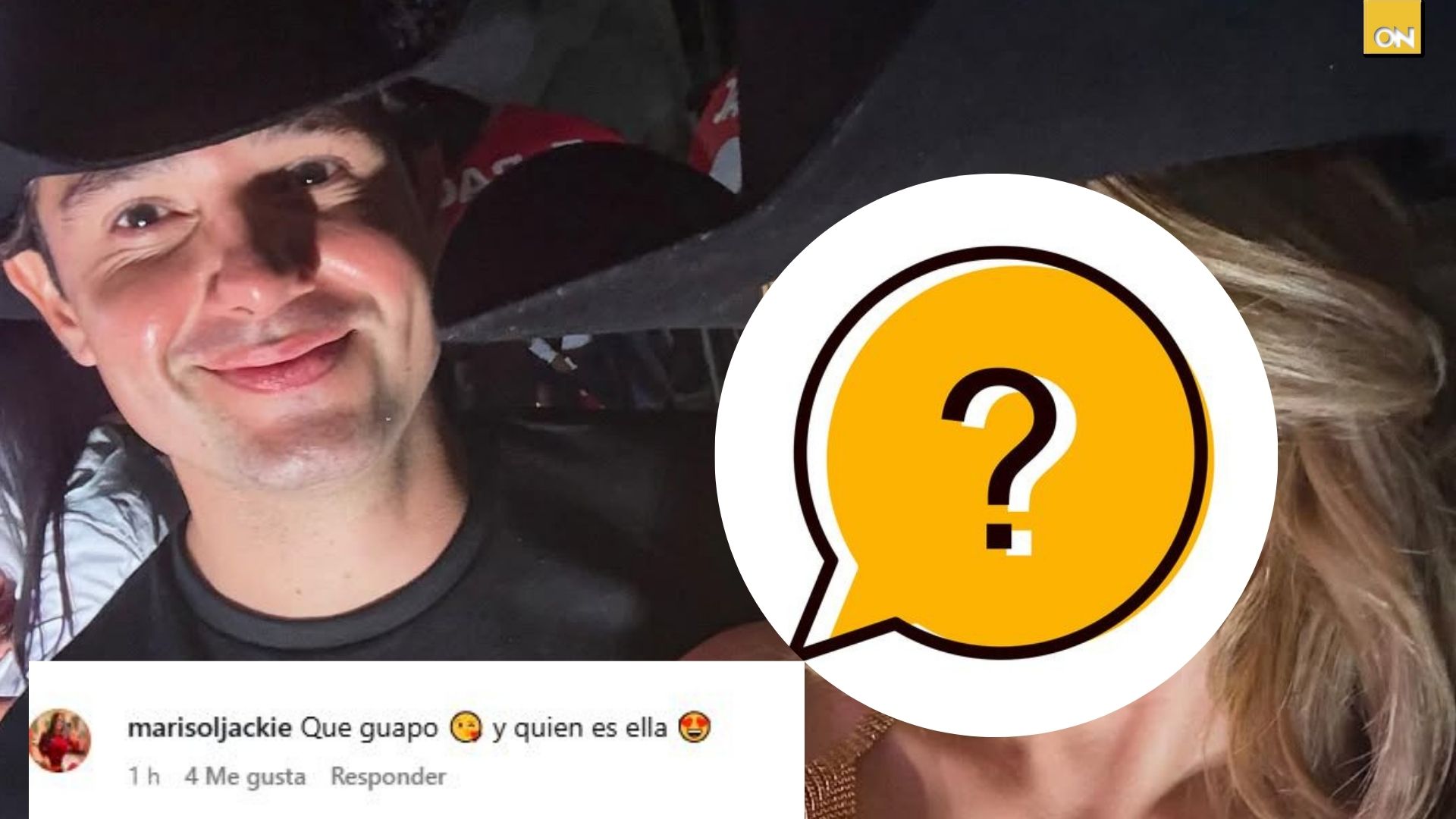 Facundo Caballero revela quién lo acompaña ¿La misteriosa mujer es su esposa