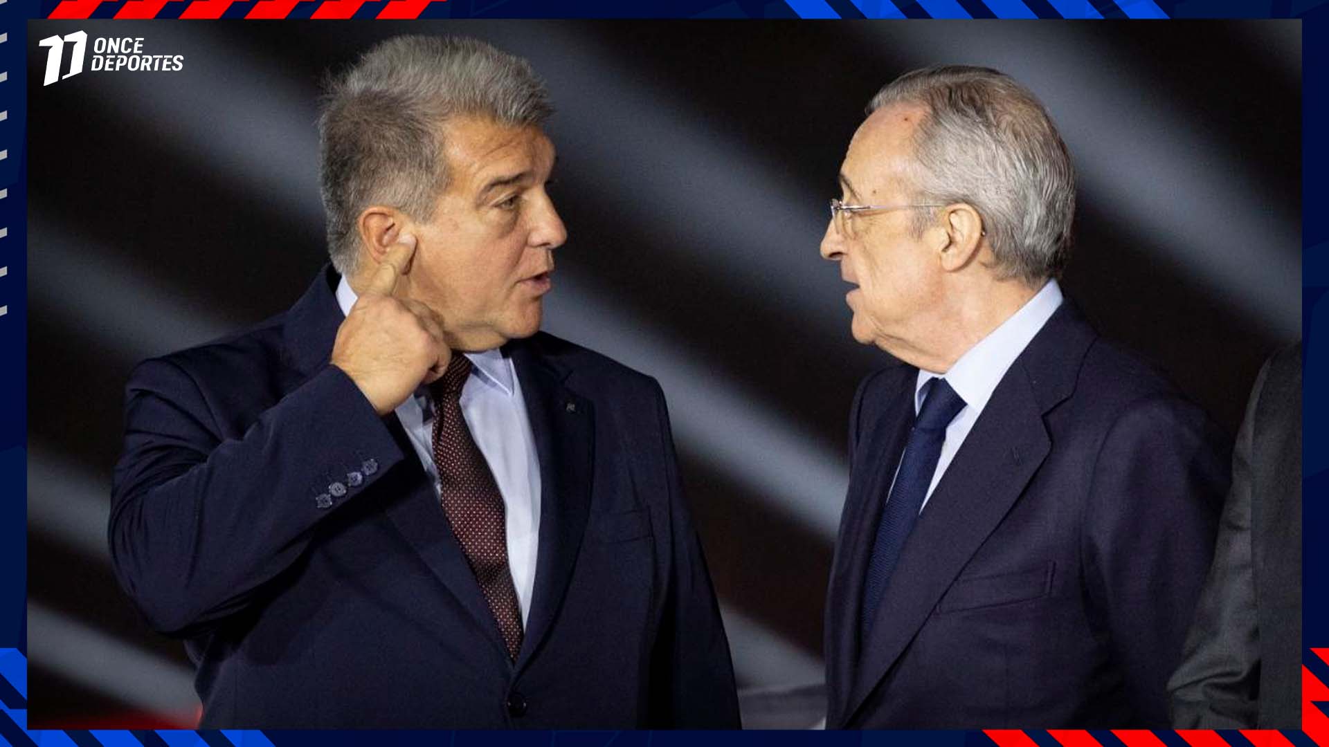 Laporta explota contra Florentino: "Tienen Barcelonitis y los árbitros siempre fueron de ellos"
