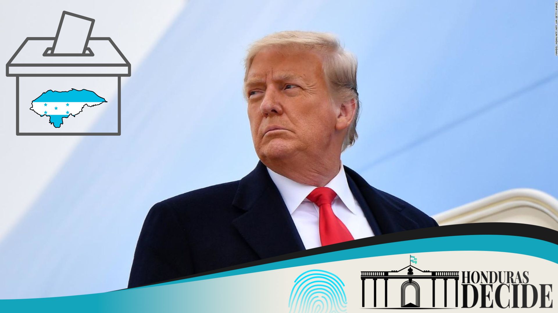 Presidente Trump se pronuncia por primera vez sobre las elecciones en Honduras