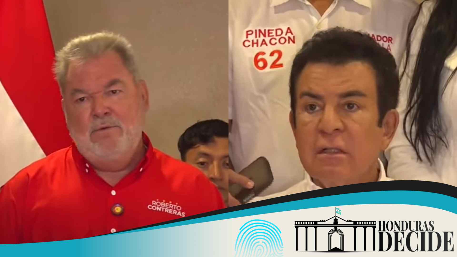 Roberto Contreras y Salvador Nasralla denuncian supuesto plan para sabotear el proceso electoral en Cortés y Yoro