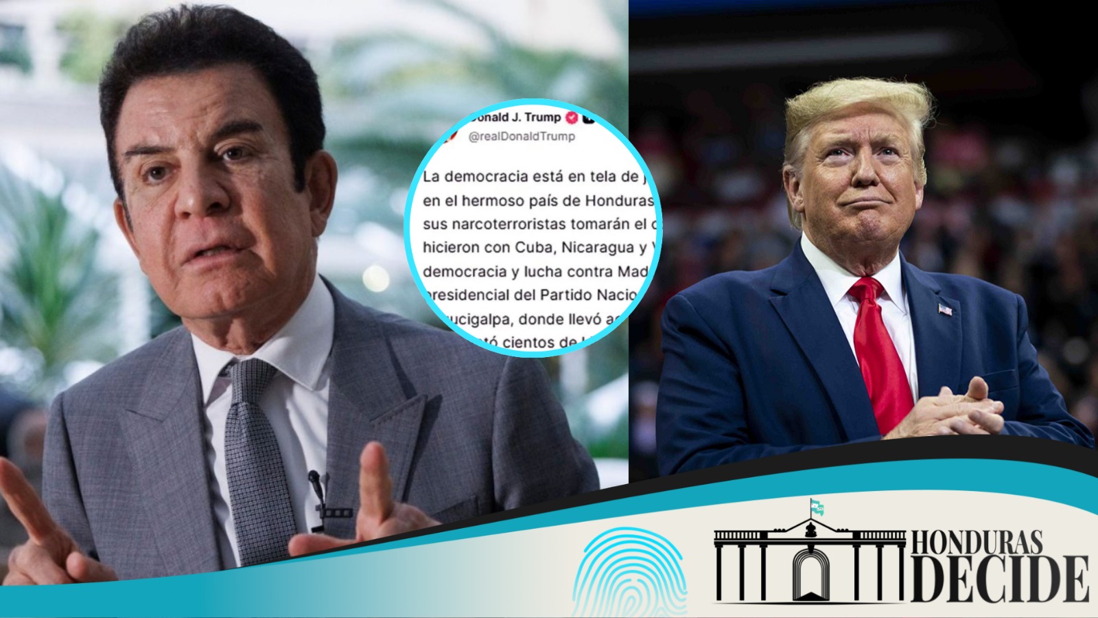 Salvador Nasralla Trump
