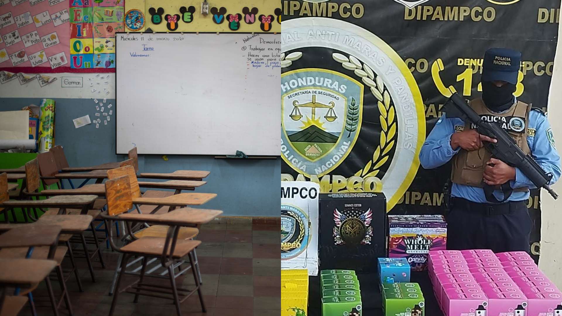¿Drogas? “Confites mortales” llegando a las aulas en Honduras
